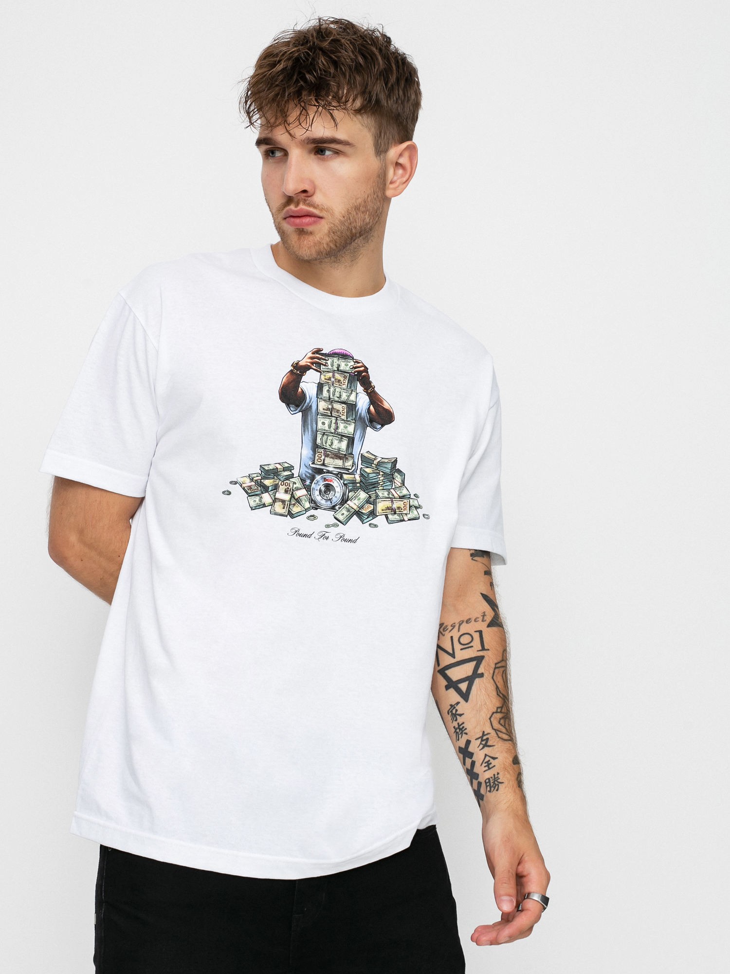 T-shirt DGK Pound For Pound (white)