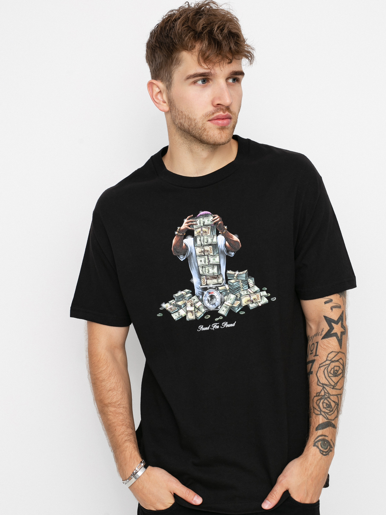 T-shirt DGK Pound For Pound (black)