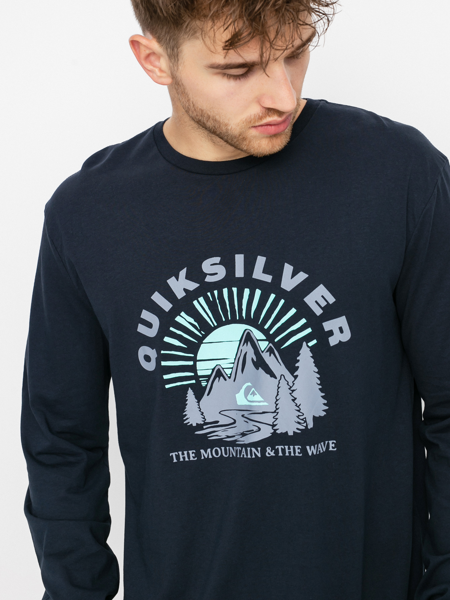Longsleeve Quiksilver Mountain Side (navy blazer)