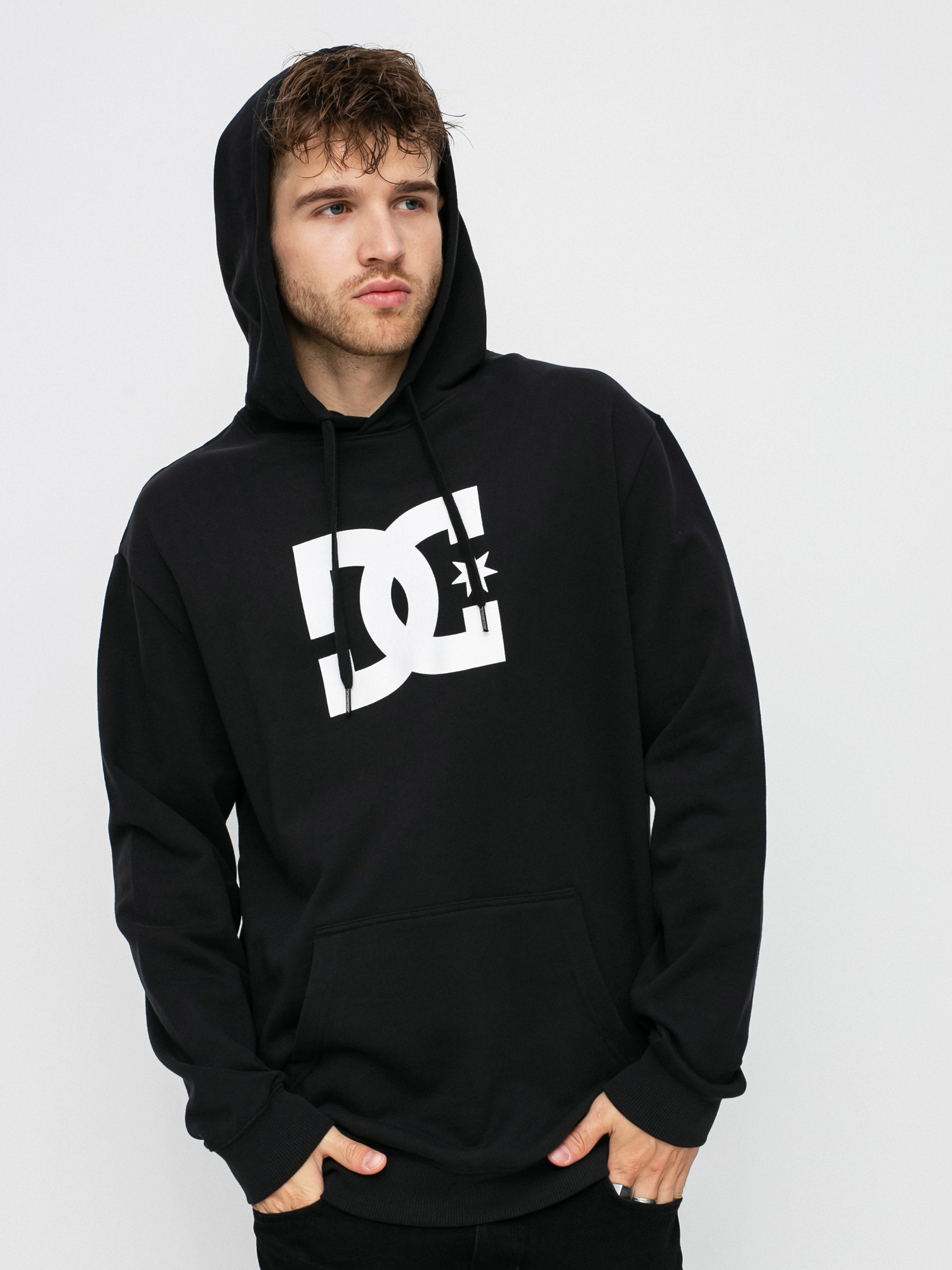 Bluza z kapturem DC Star HD (black)