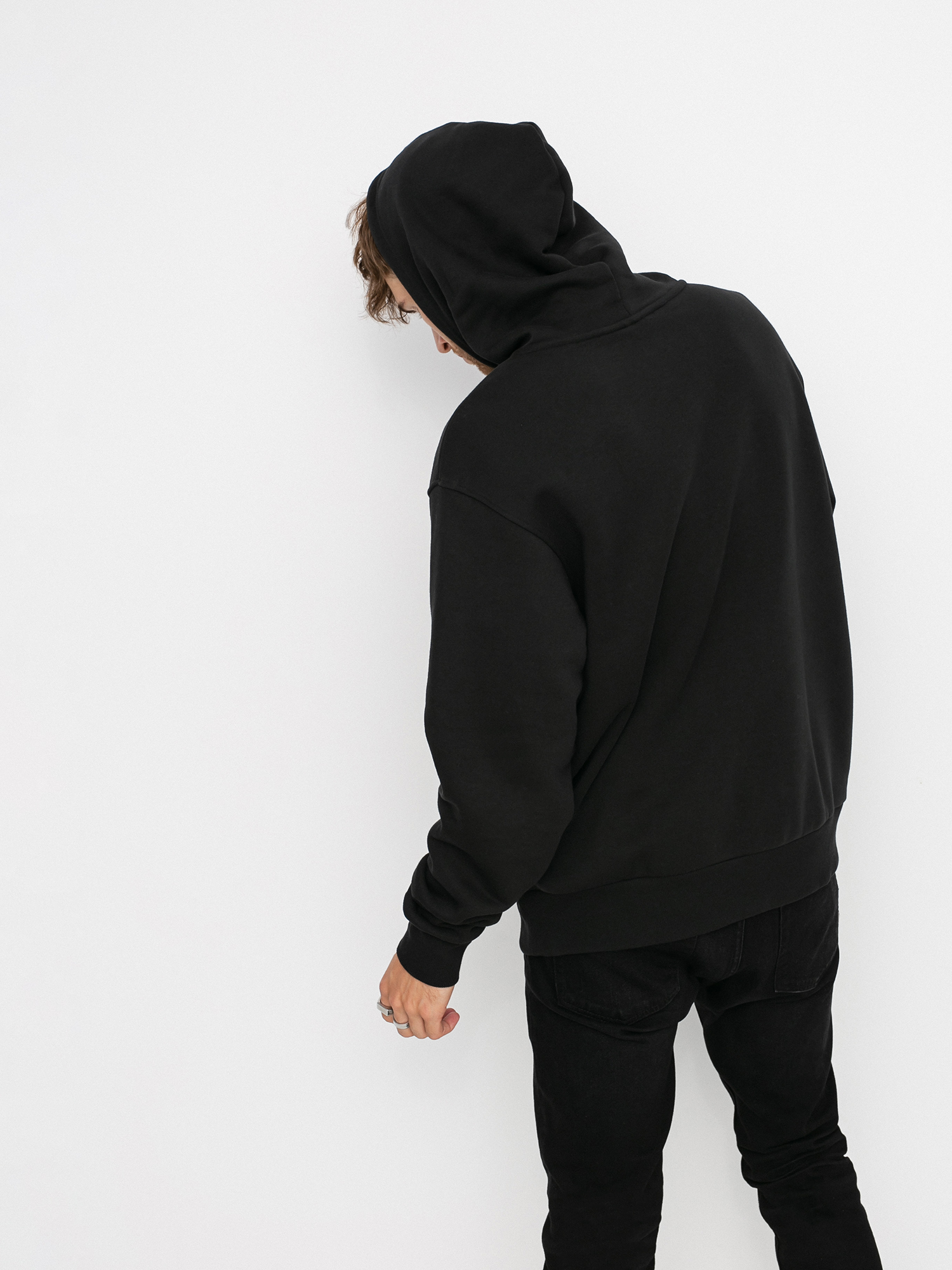 Bluza z kapturem adidas 4.0 Logo HD (black/white)