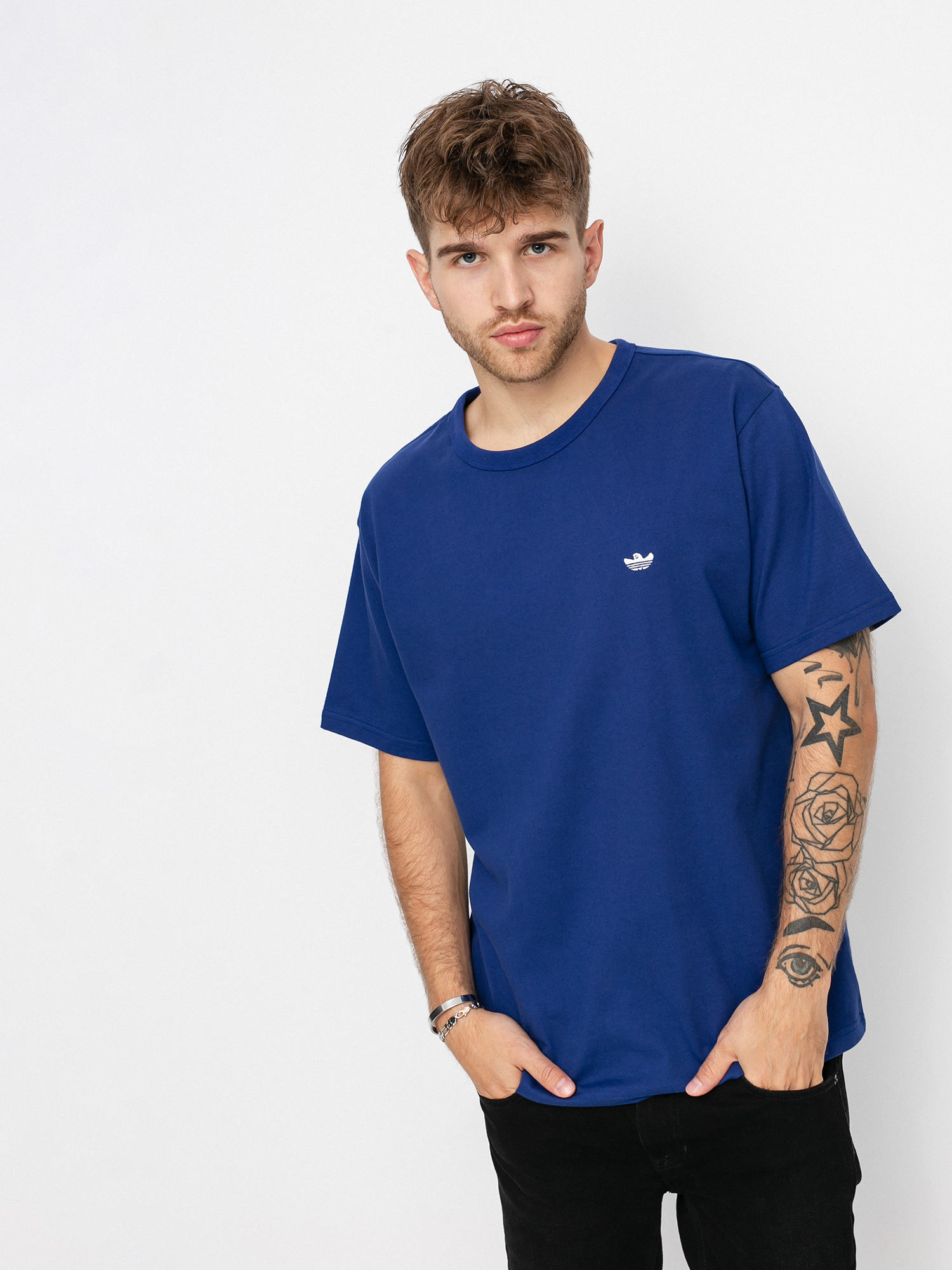 T-shirt adidas H Shmoo (vicblu/white)