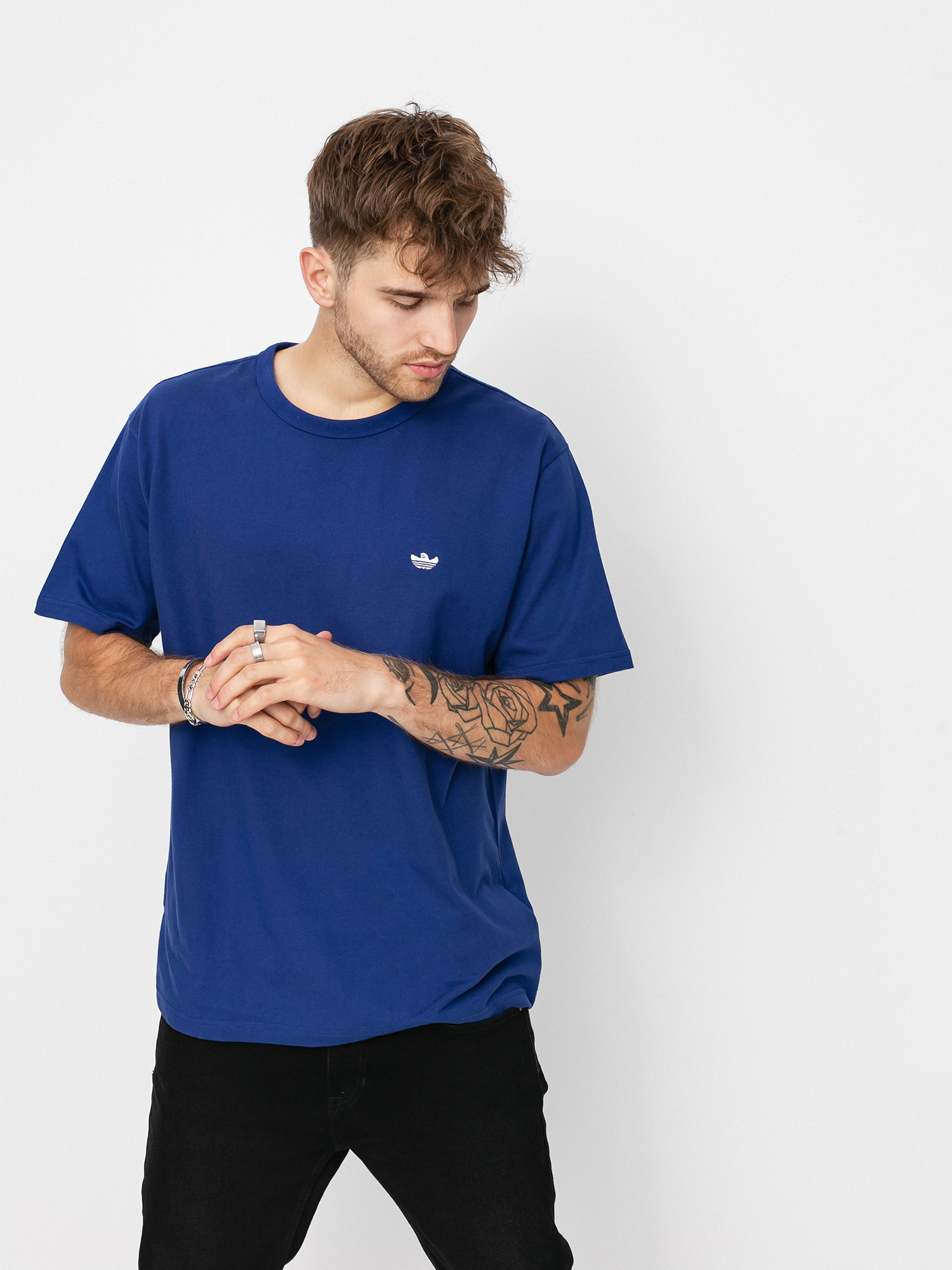 T-shirt adidas H Shmoo (vicblu/white)