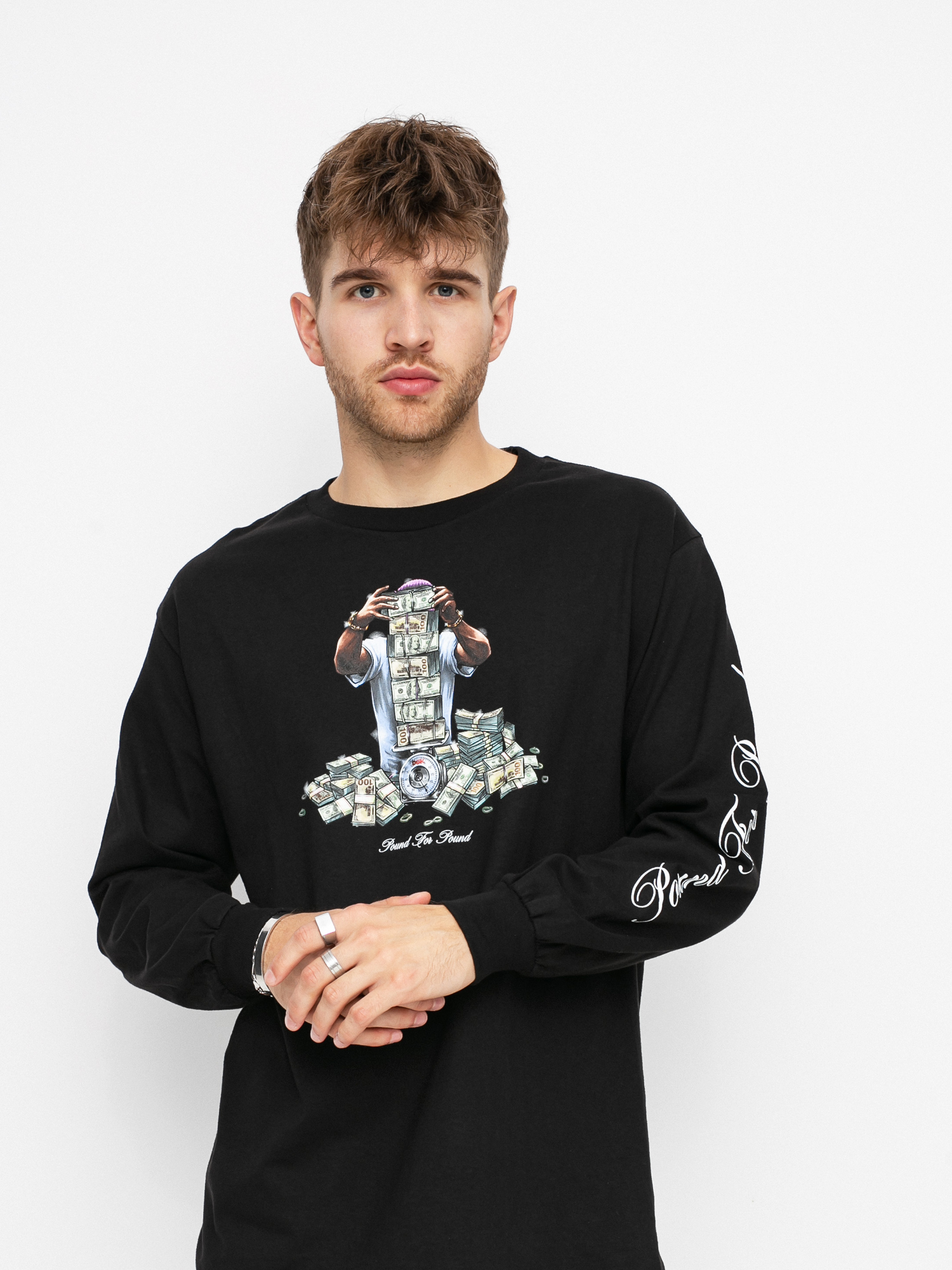 Longsleeve DGK Pound For Pound (black)