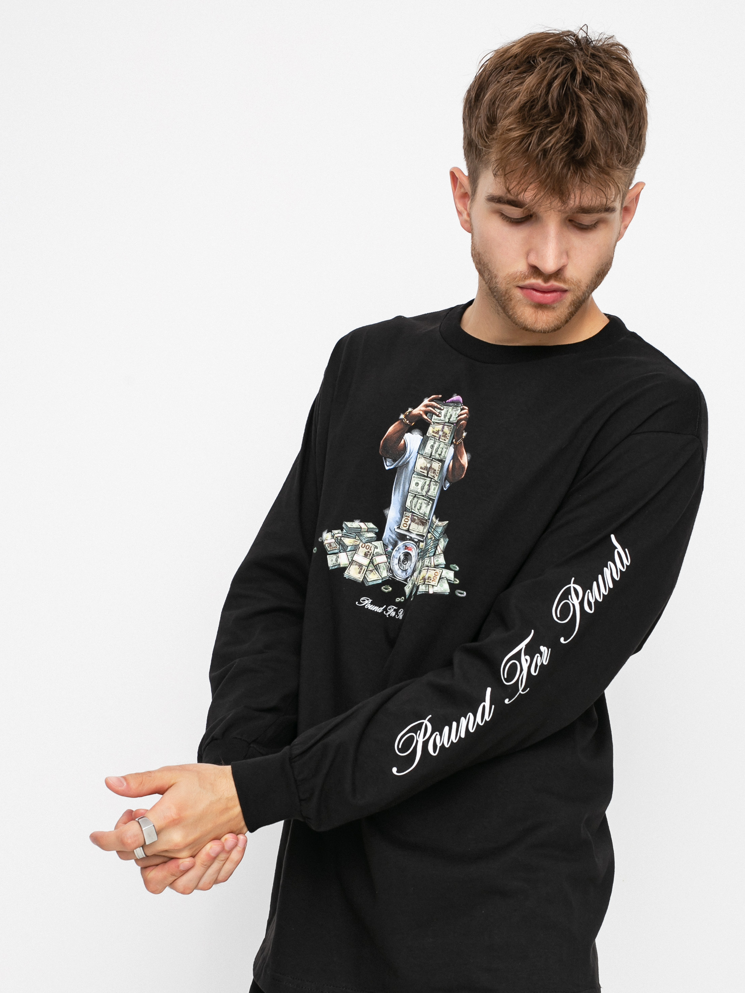 Longsleeve DGK Pound For Pound (black)
