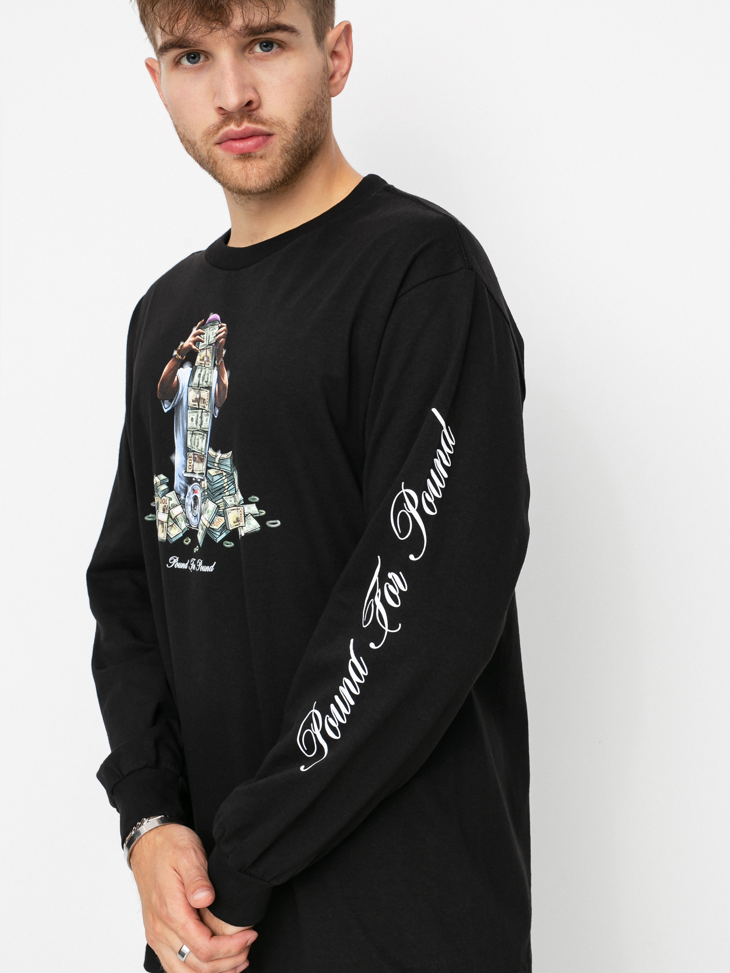 Longsleeve DGK Pound For Pound (black)