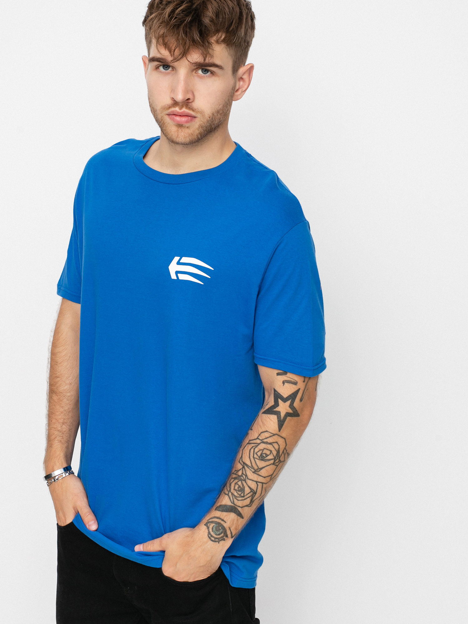 T-shirt Etnies Joslin (royal/white)