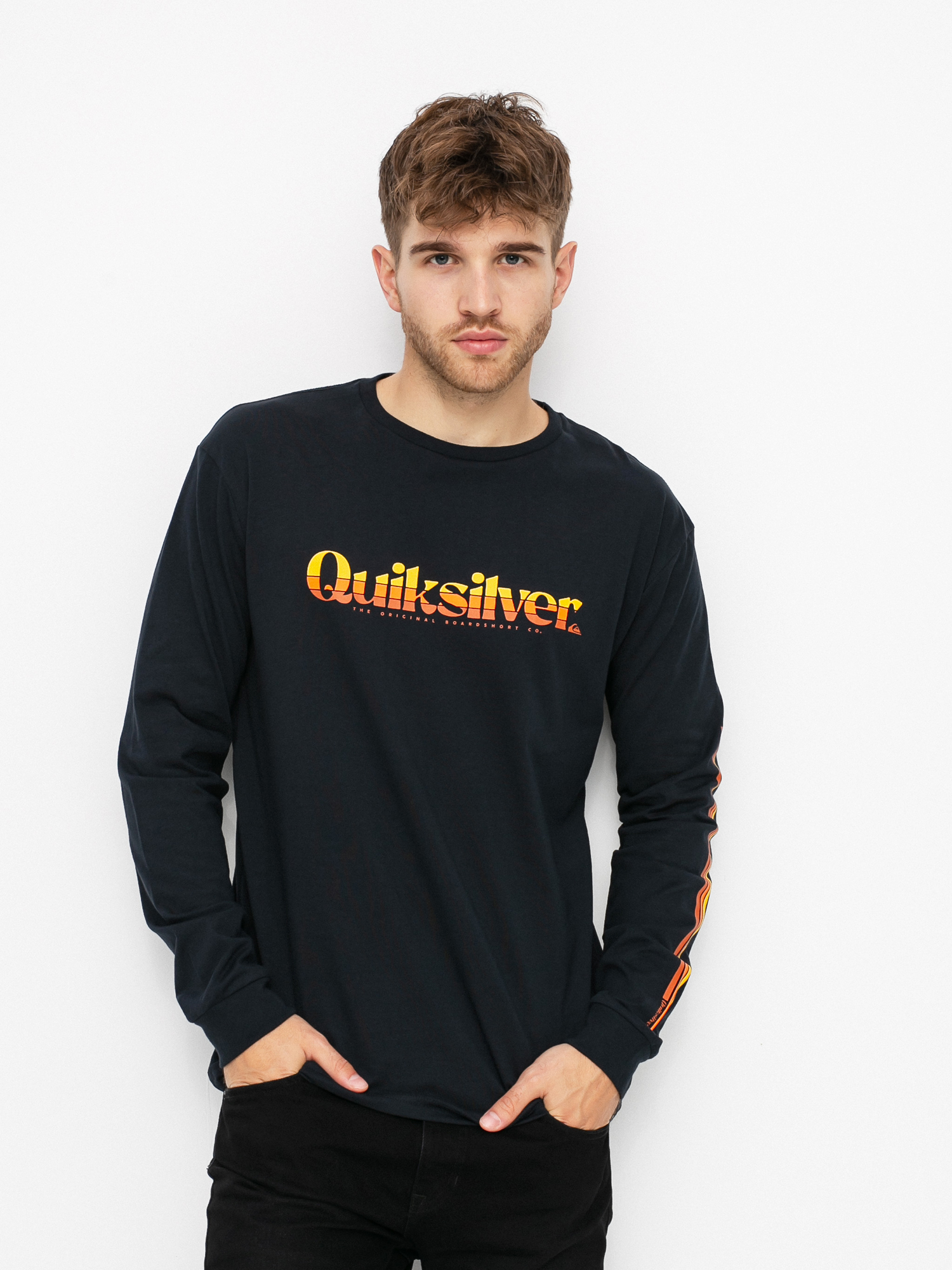 Longsleeve Quiksilver Primary Colours (black)