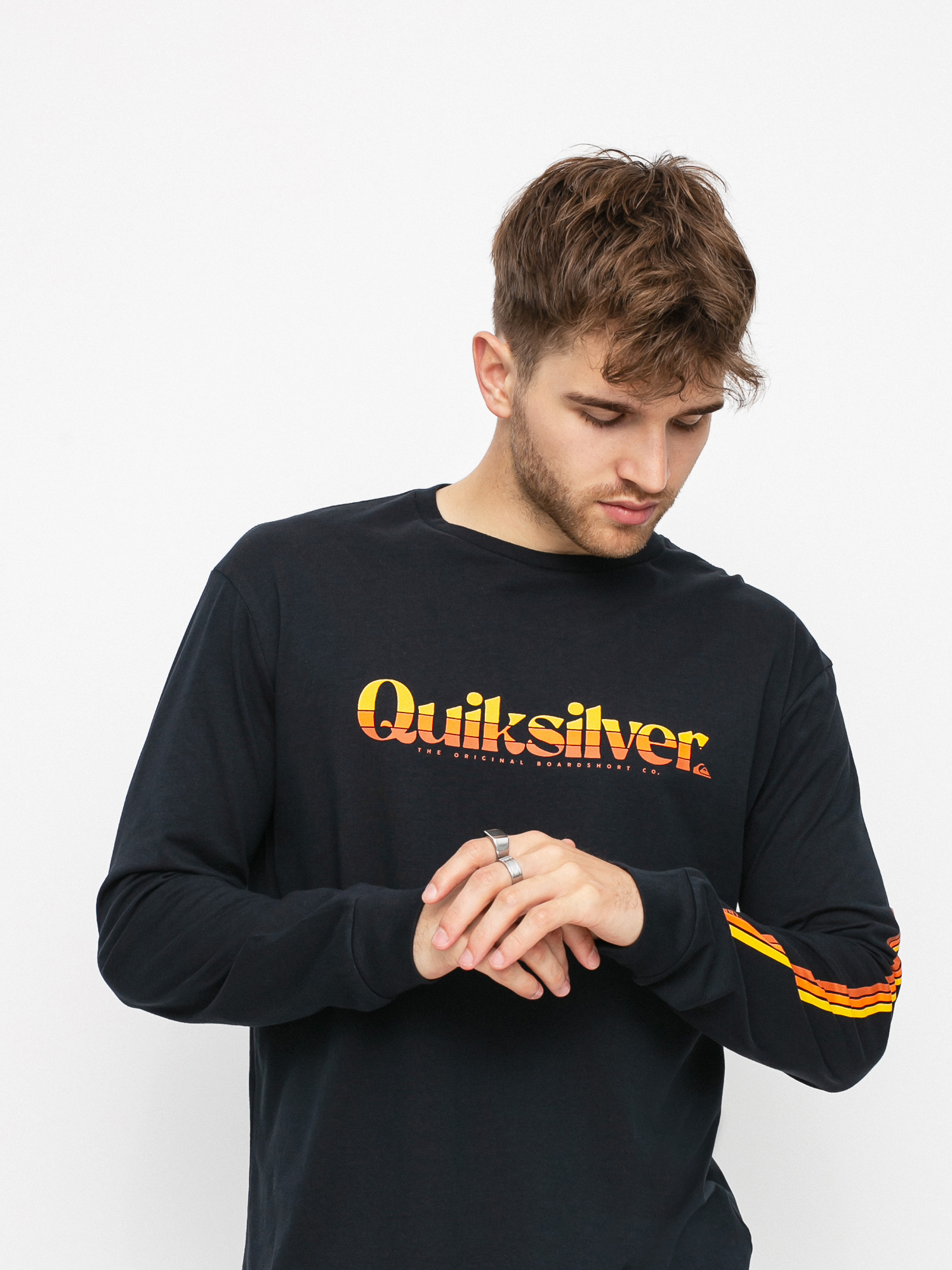 Longsleeve Quiksilver Primary Colours (black)
