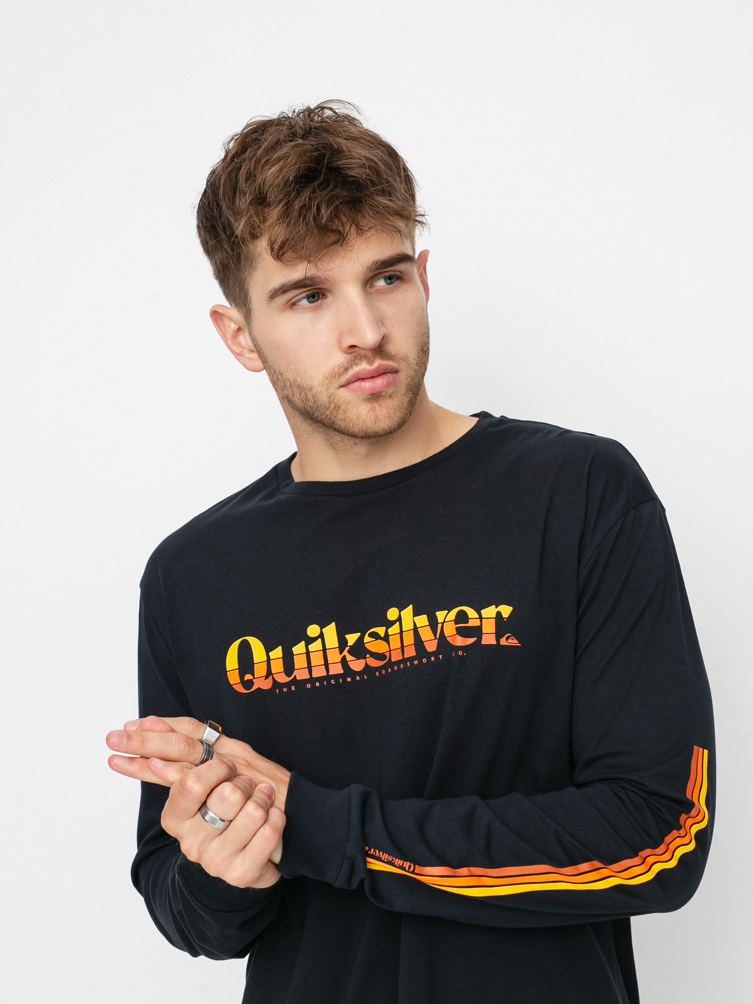 Longsleeve Quiksilver Primary Colours (black)