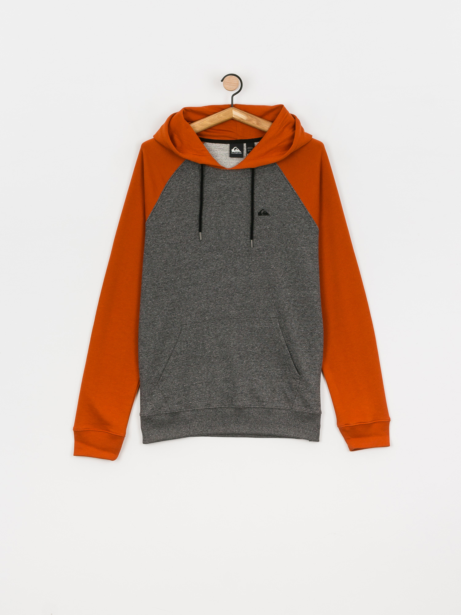 Bluza z kapturem Quiksilver Essentials Raglan HD (dark grey heather)
