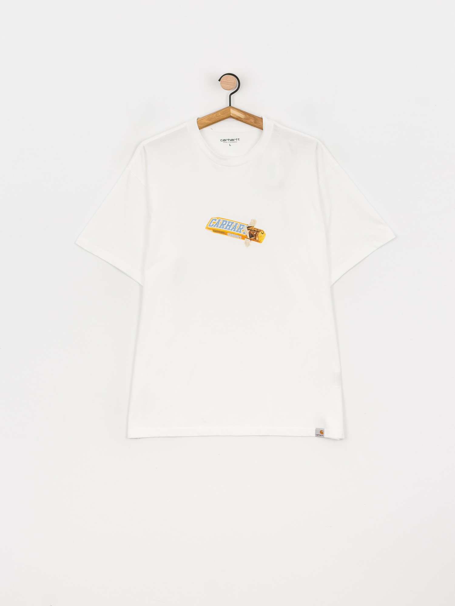 T-shirt Carhartt WIP Chocolate Bar (white)