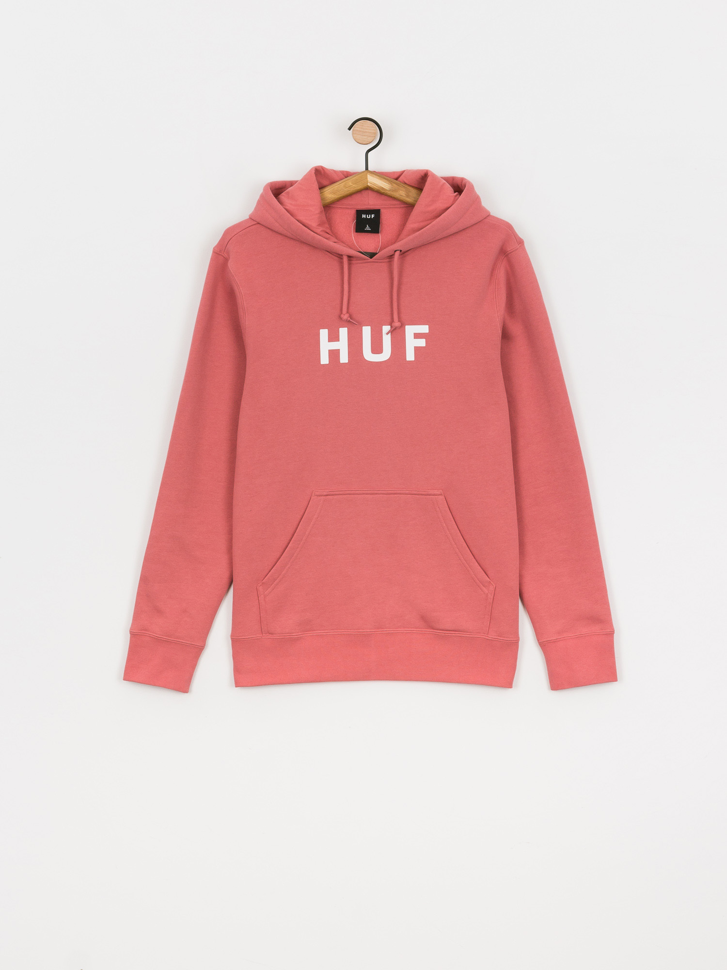 Bluza z kapturem HUF OG Logo HD (dusty rose)