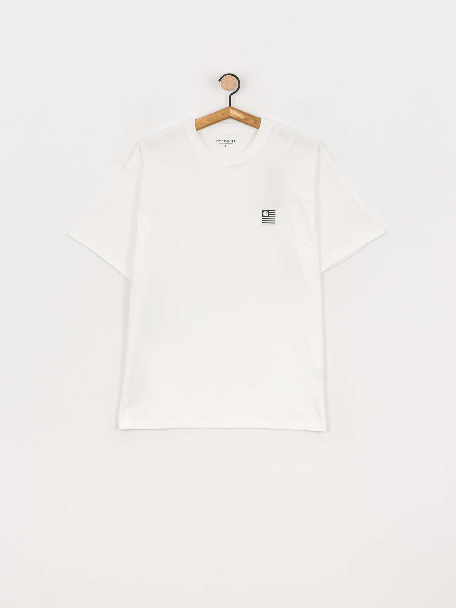 T-shirt Carhartt WIP Label State (white)