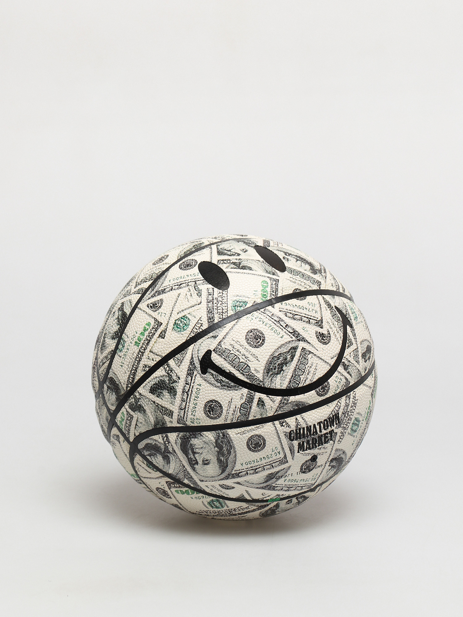Piłka Chinatown Market Smiley Money Ball (black)