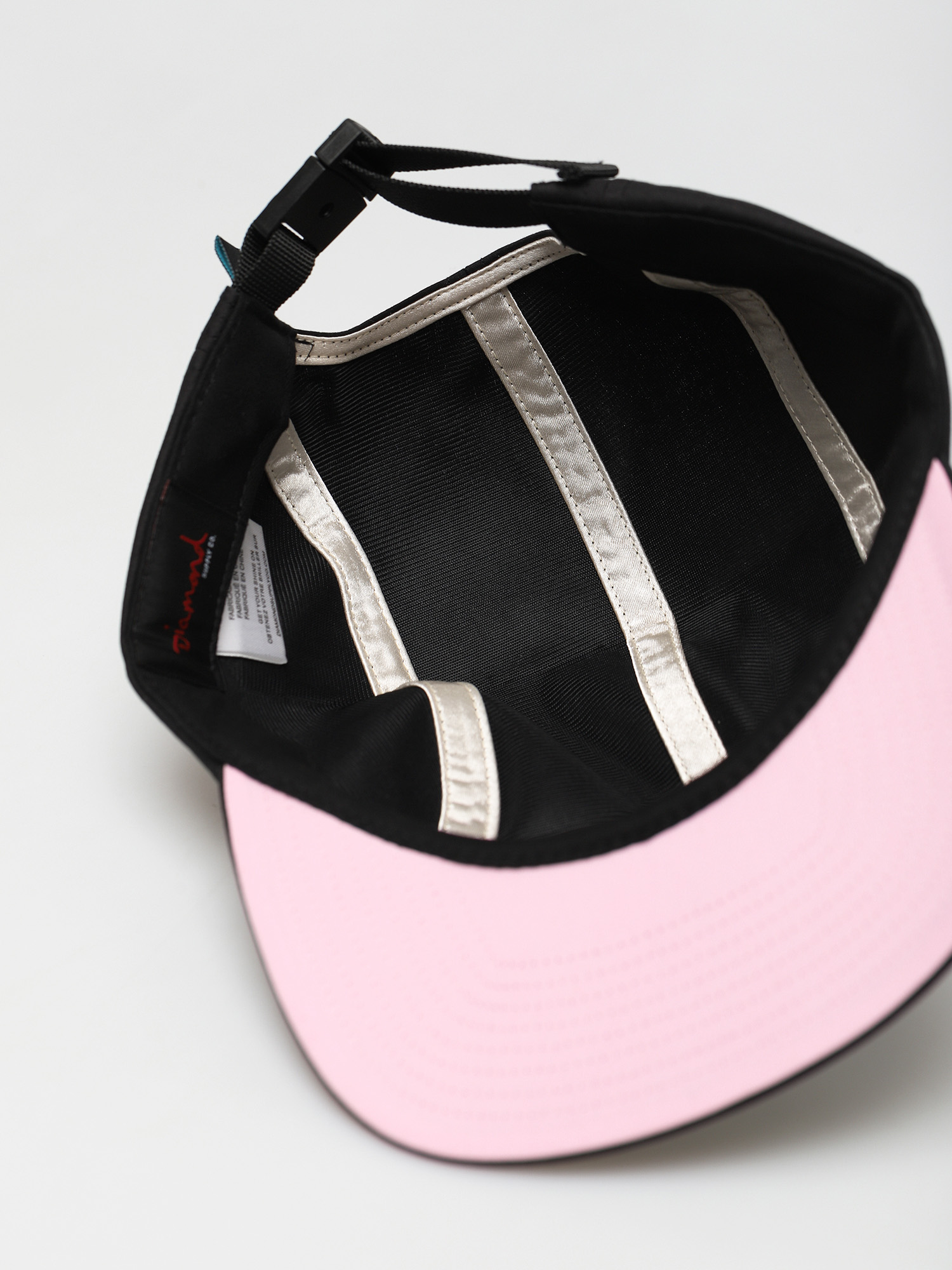 Czapka z daszkiem Diamond Supply Co. Diamond Cargo 5 Panel Camper (black)