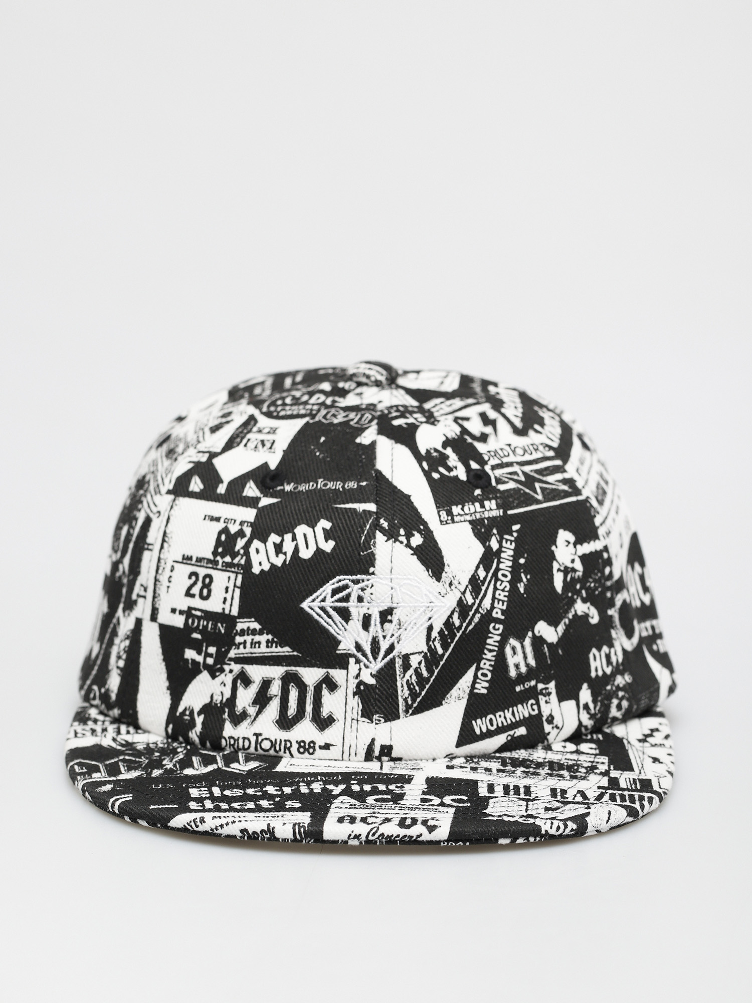 Czapka z daszkiem Diamond Supply Co. World Tour Hat (black)