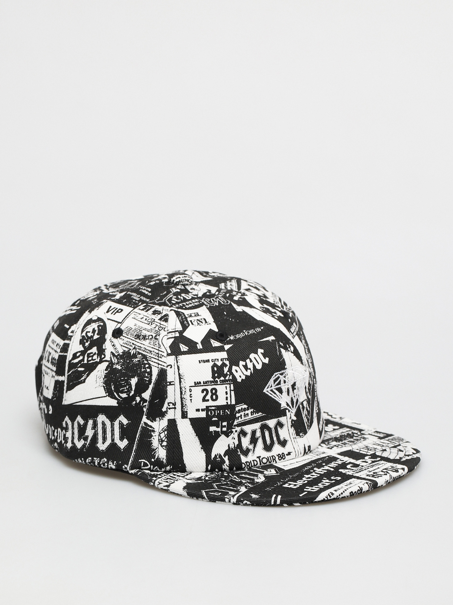 Czapka z daszkiem Diamond Supply Co. World Tour Hat (black)