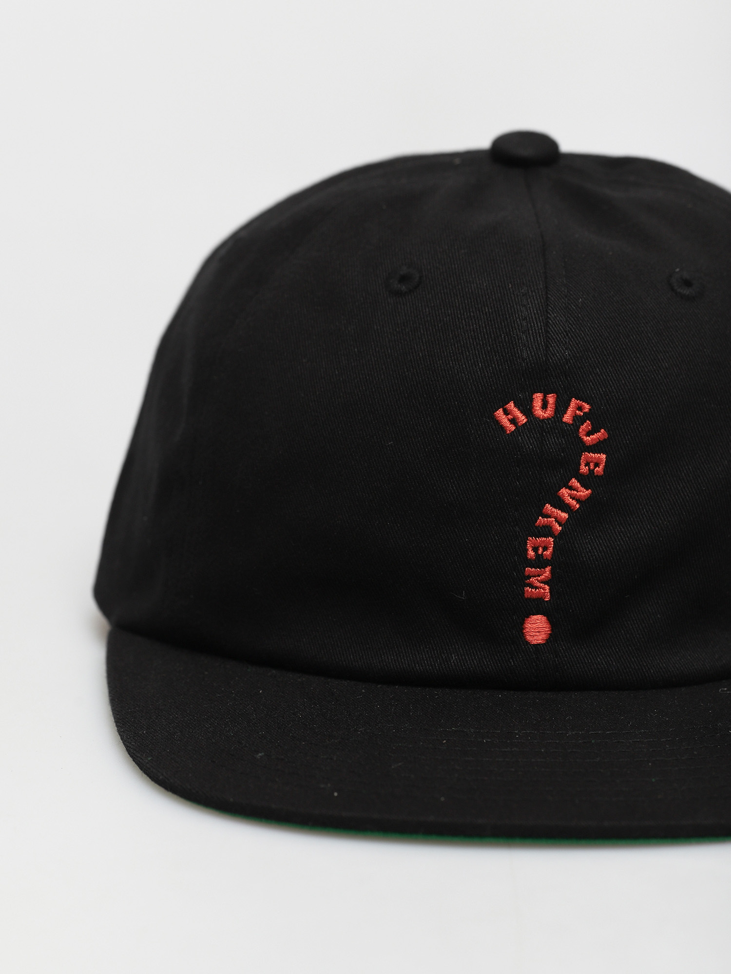 Czapka z daszkiem HUF x JENKEM Enigma 6 Panel (black)