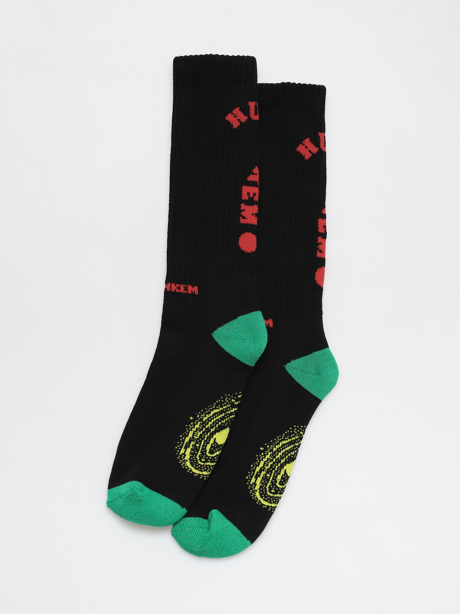Skarpetki HUF x JENKEM The Portal Crew (black)