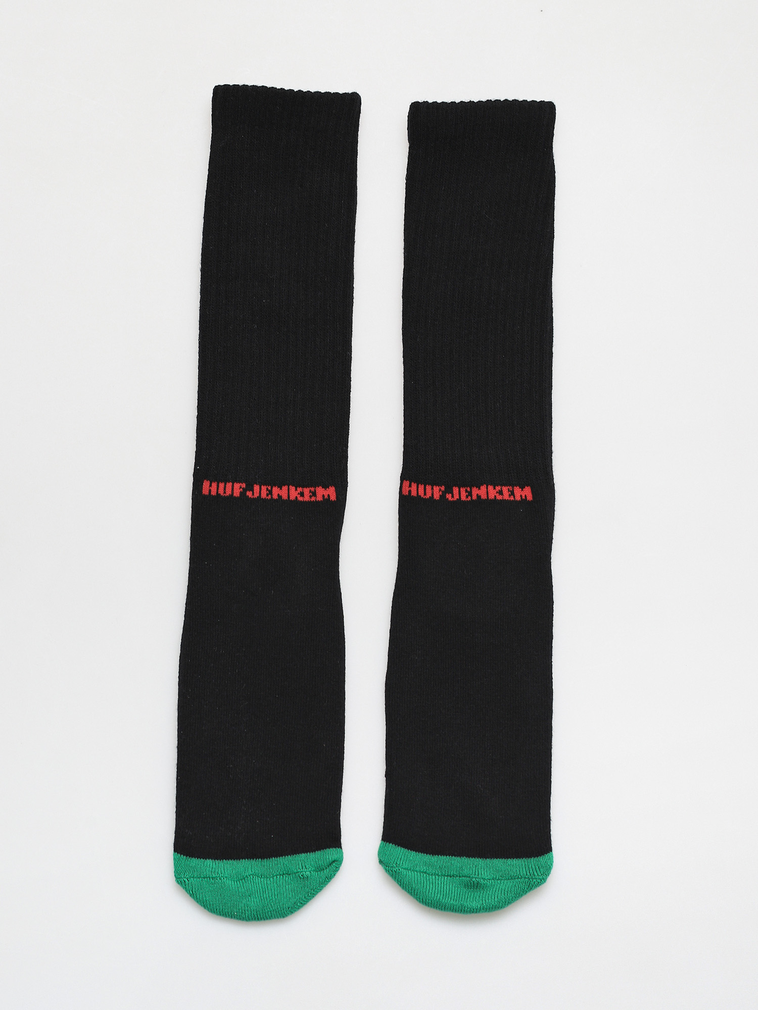 Skarpetki HUF x JENKEM The Portal Crew (black)