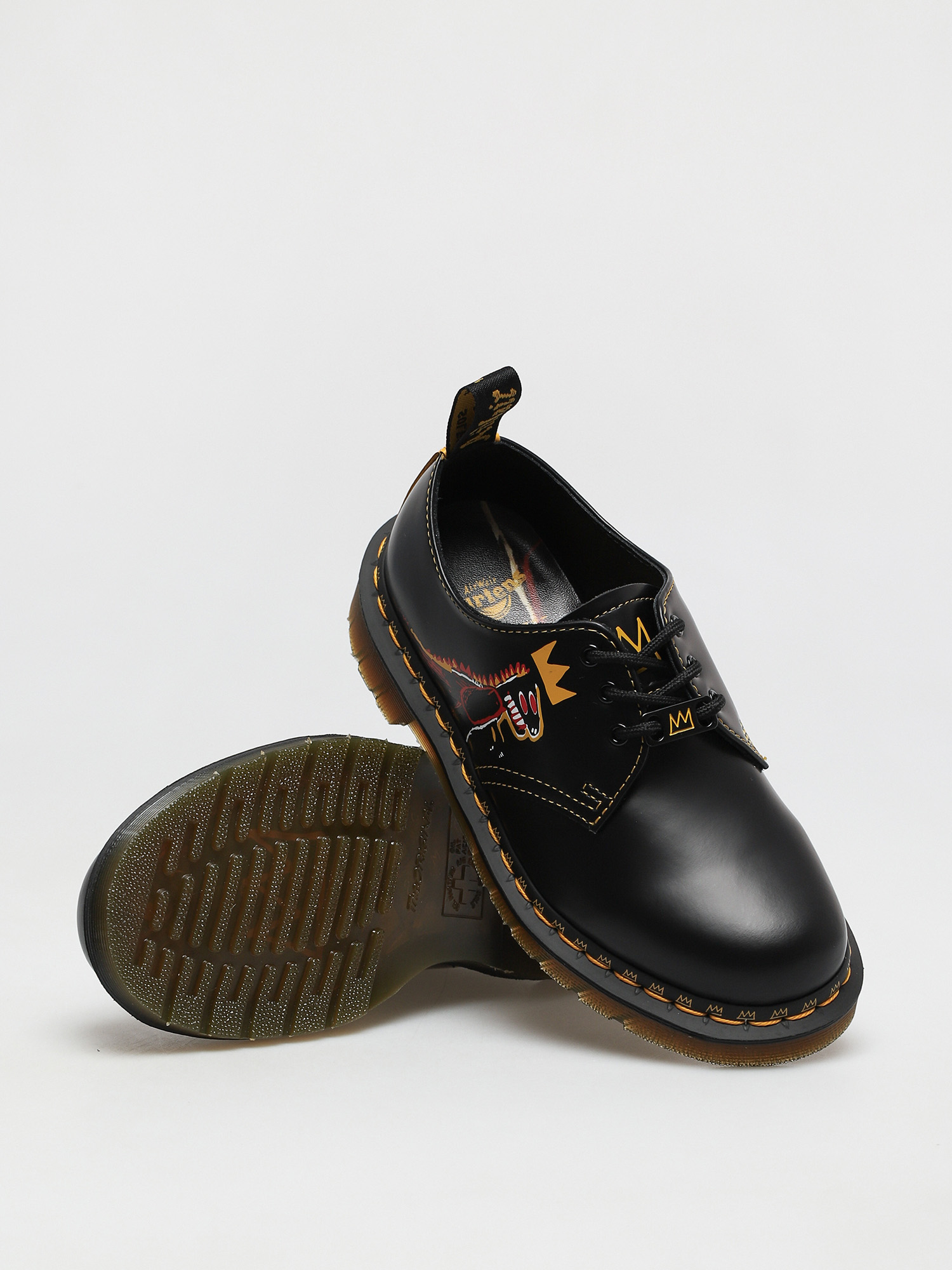 Buty Dr. Martens 1461 Basquiat (backhand and smooth black)