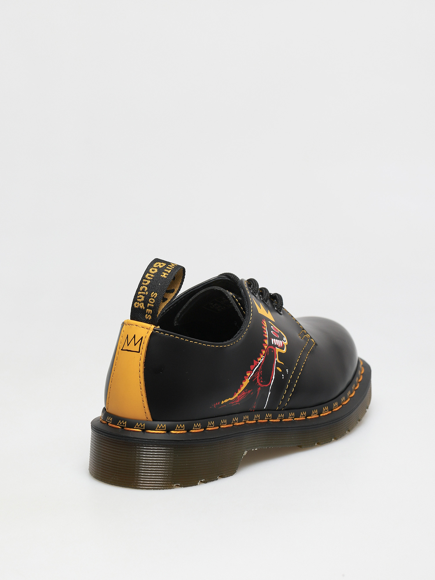 Buty Dr. Martens 1461 Basquiat (backhand and smooth black)