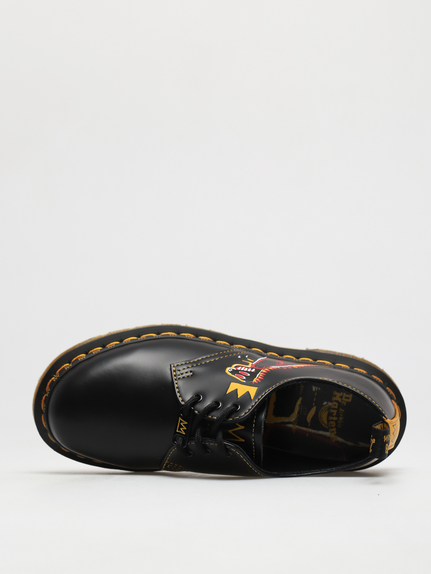 Buty Dr. Martens 1461 Basquiat (backhand and smooth black)