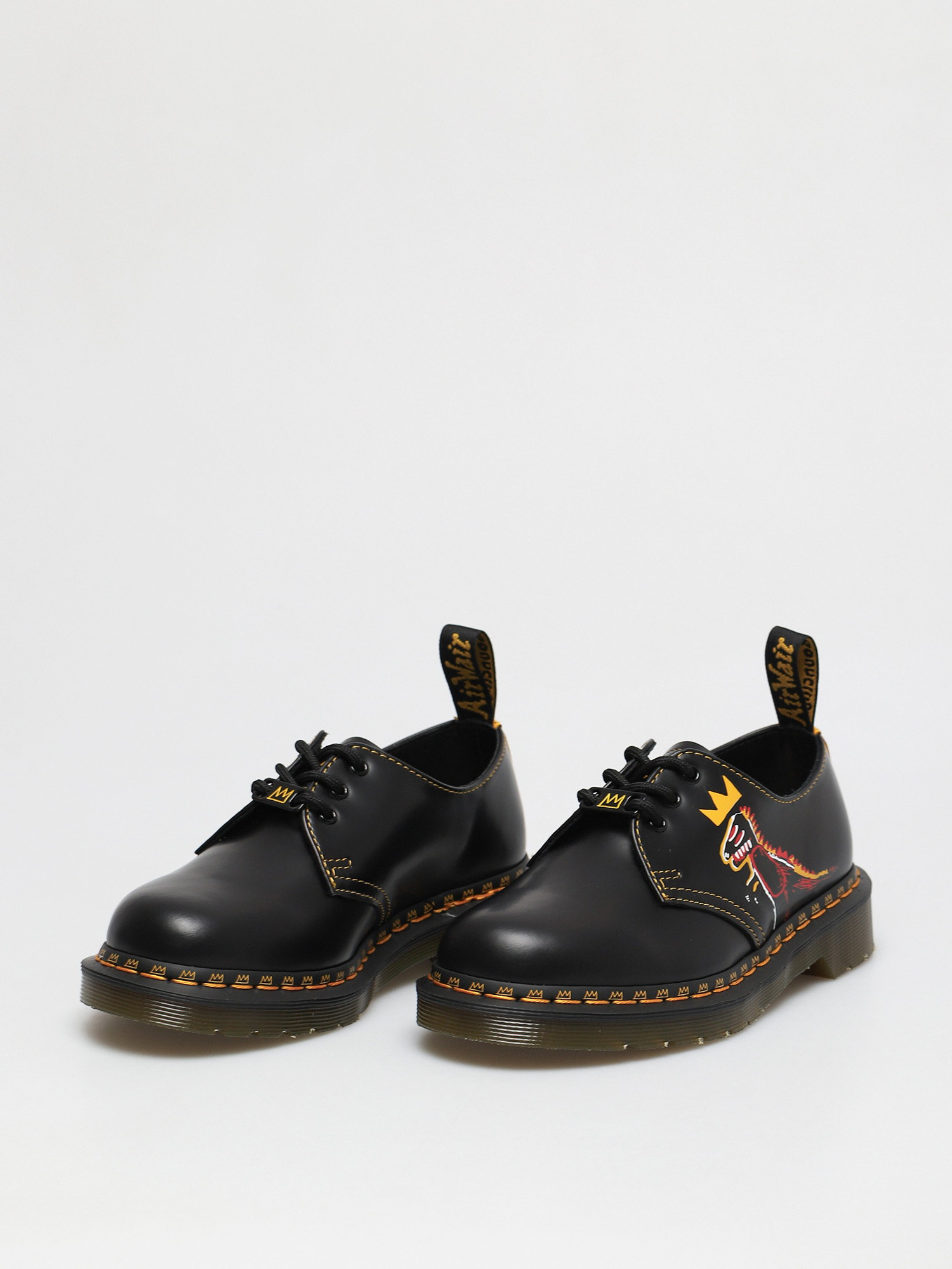 Buty Dr. Martens 1461 Basquiat (backhand and smooth black)