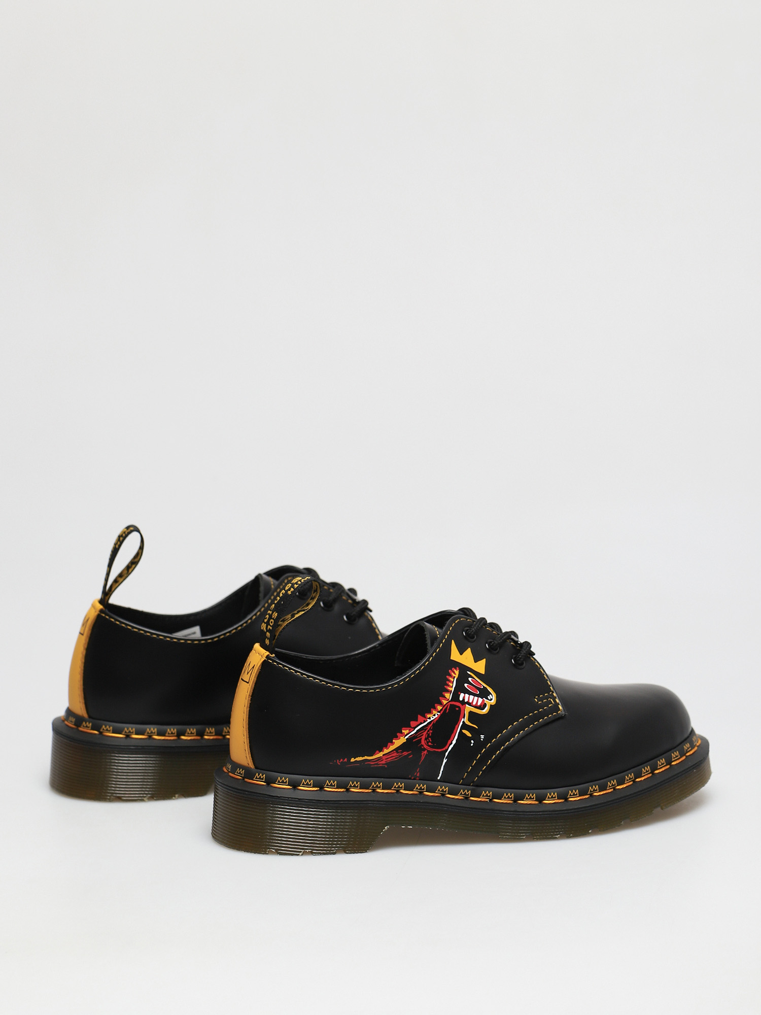 Buty Dr. Martens 1461 Basquiat (backhand and smooth black)
