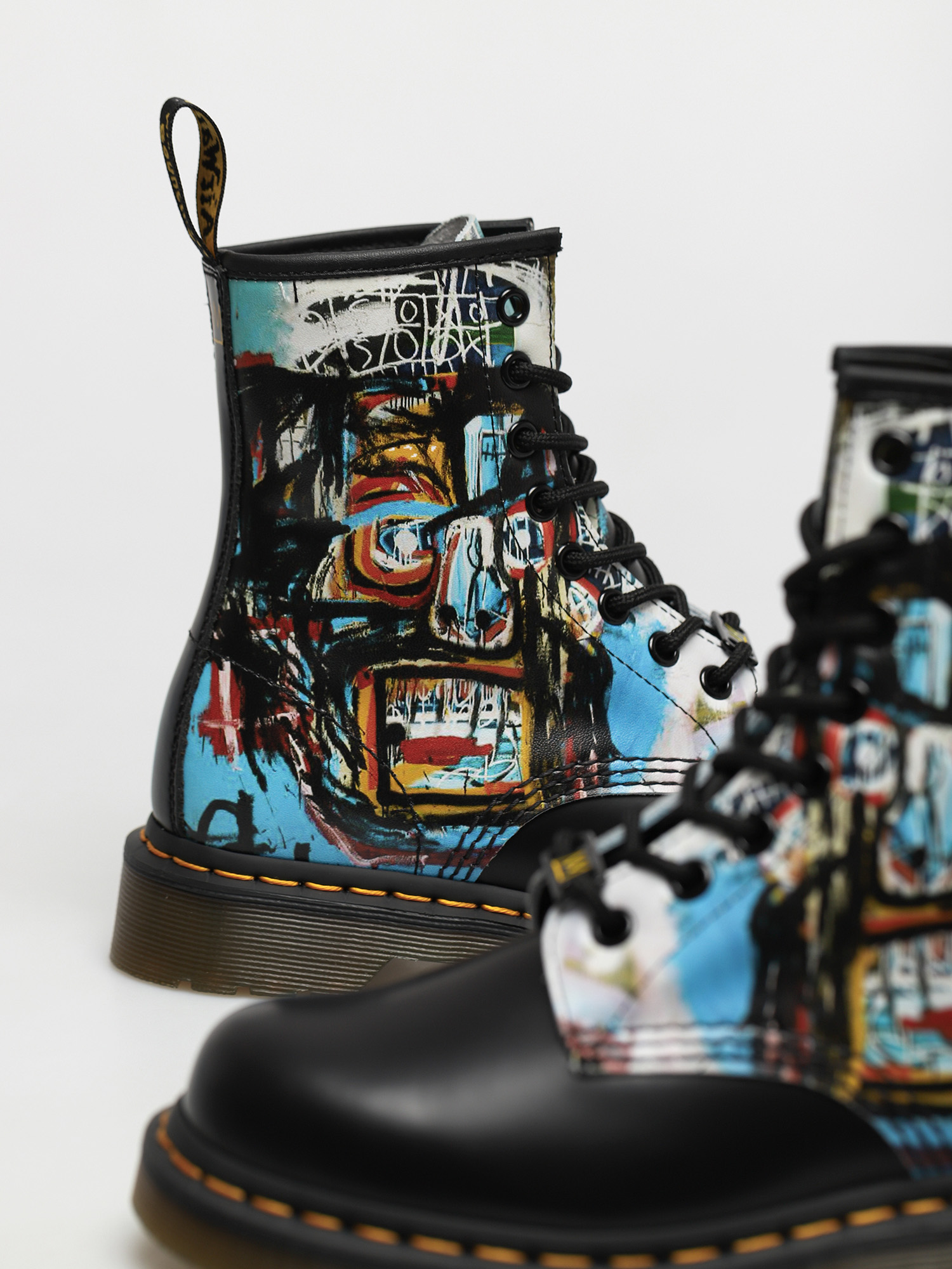 Buty Dr. Martens 1460 Basquiat (backhand and smooth black)