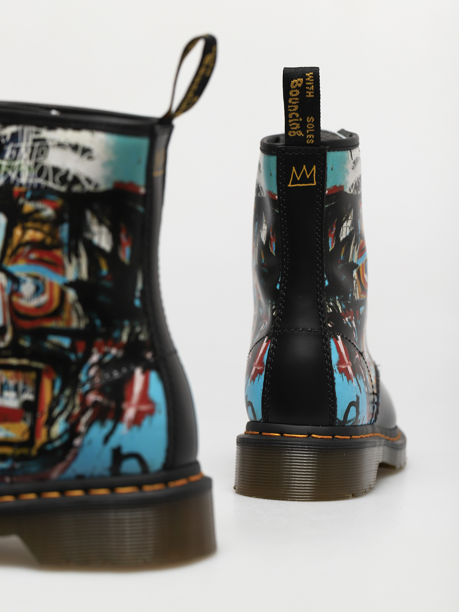 Buty Dr. Martens 1460 Basquiat (backhand and smooth black)