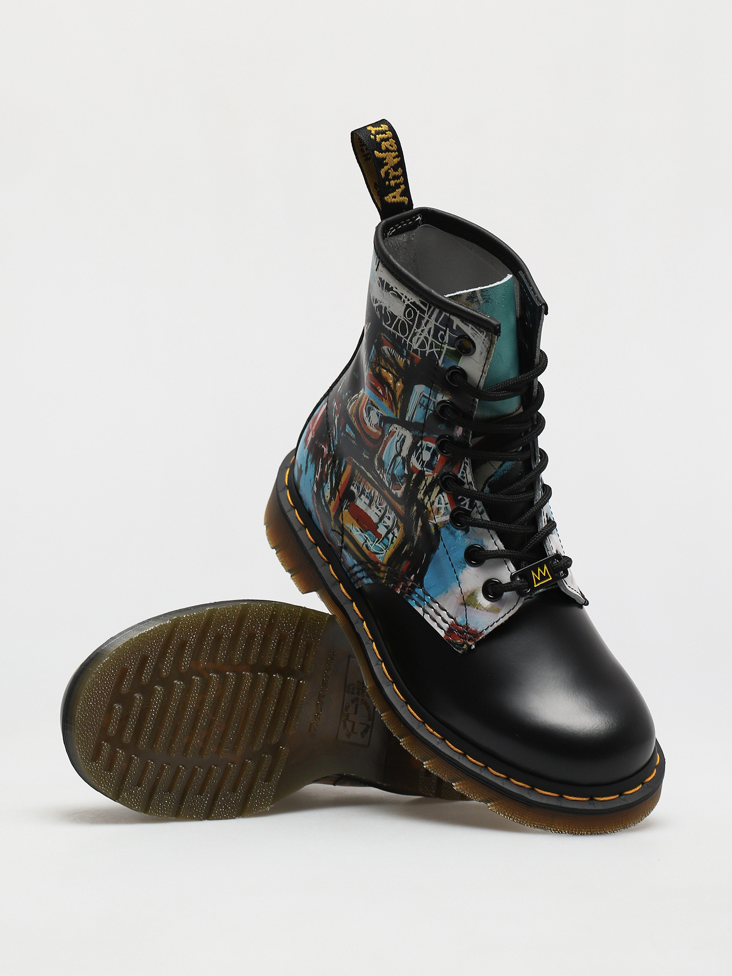 Buty Dr. Martens 1460 Basquiat (backhand and smooth black)
