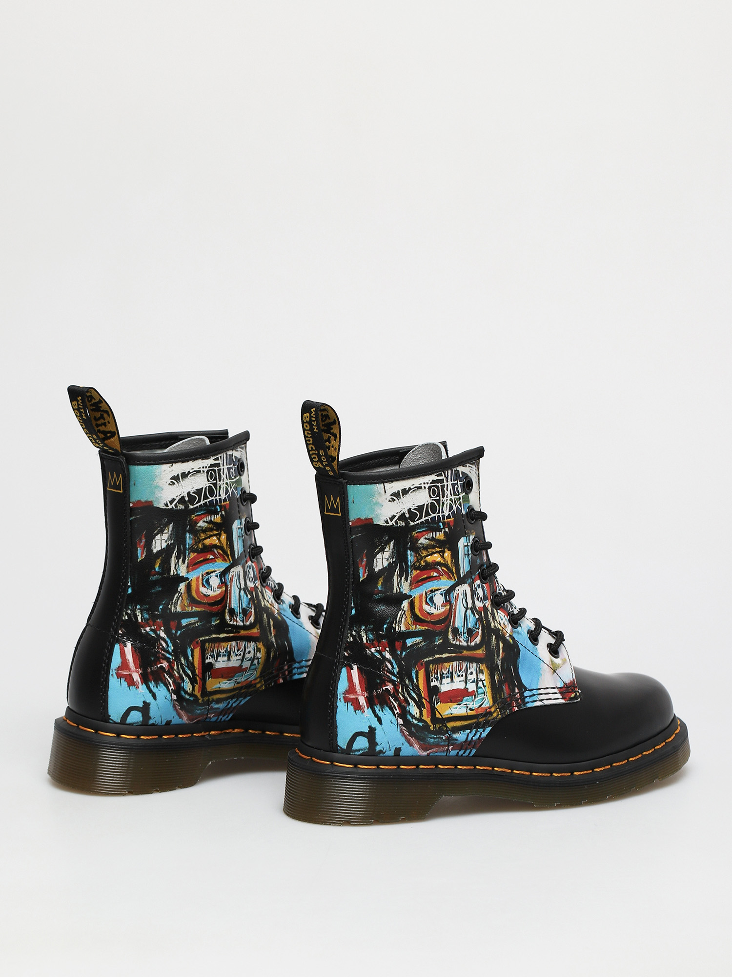 Buty Dr. Martens 1460 Basquiat (backhand and smooth black)