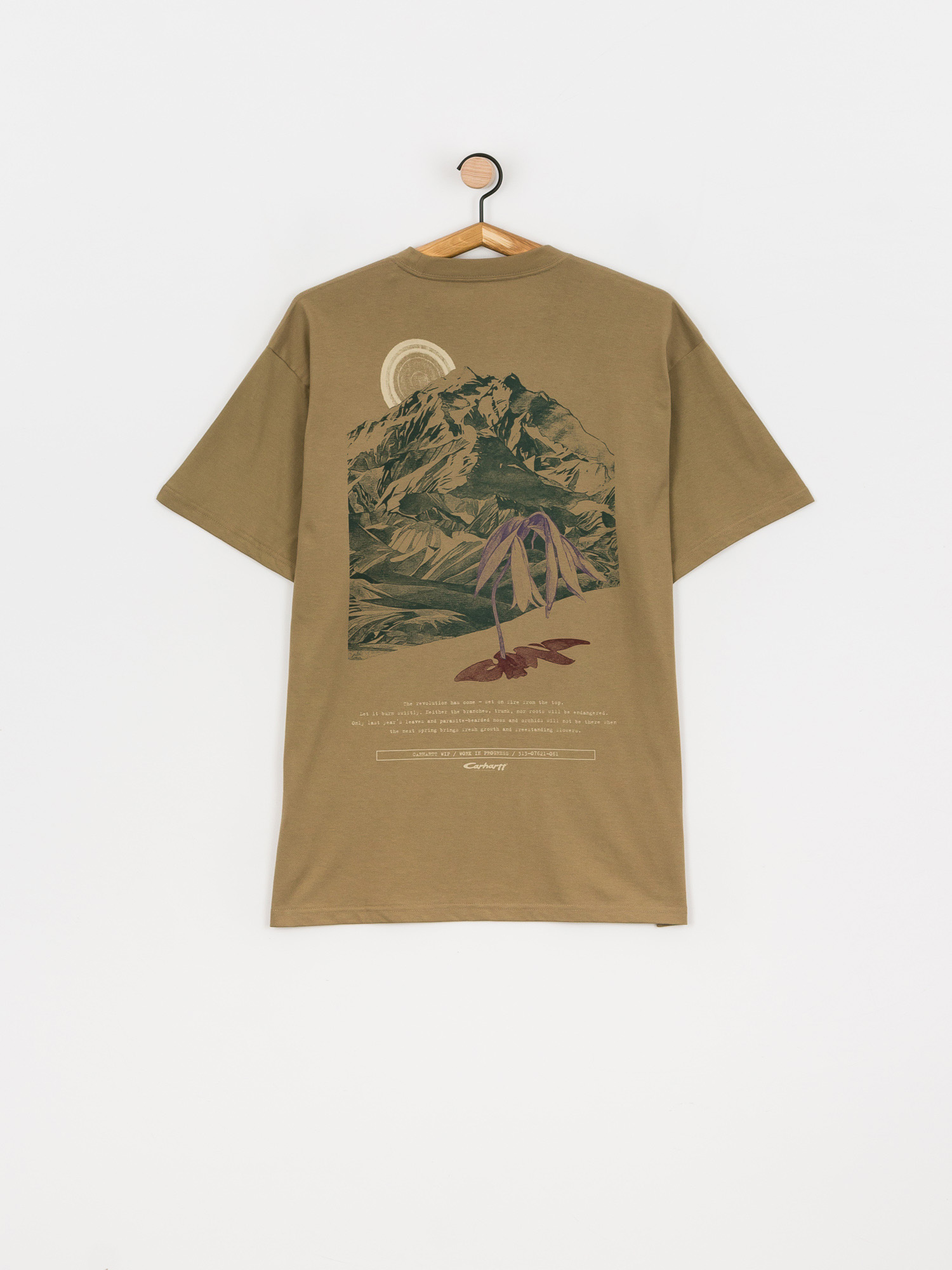 T-shirt Carhartt WIP Mountain (tanami)