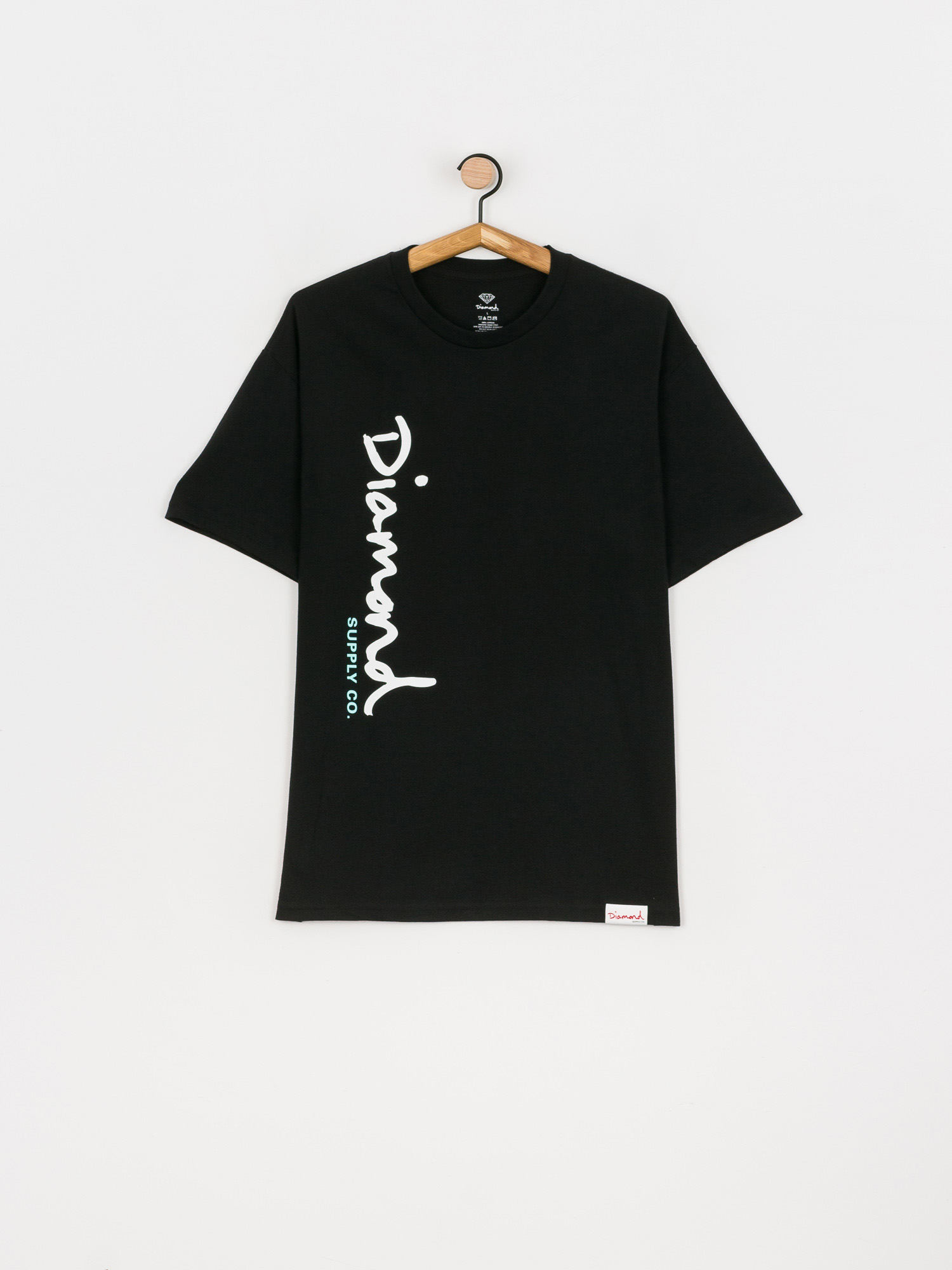 T-shirt Diamond Supply Co. Og Script (black)