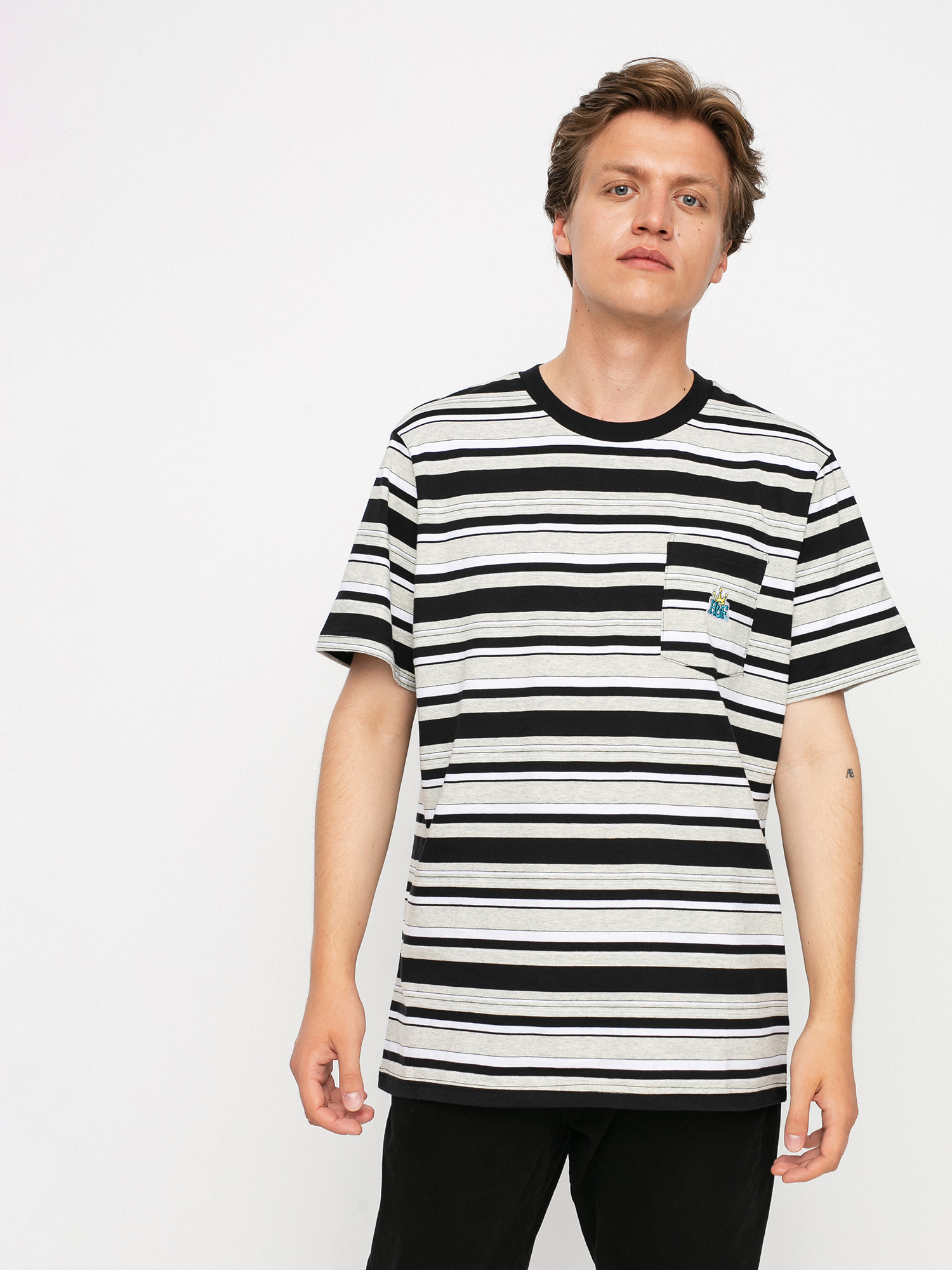 Huf bay outlet striped t-shirt