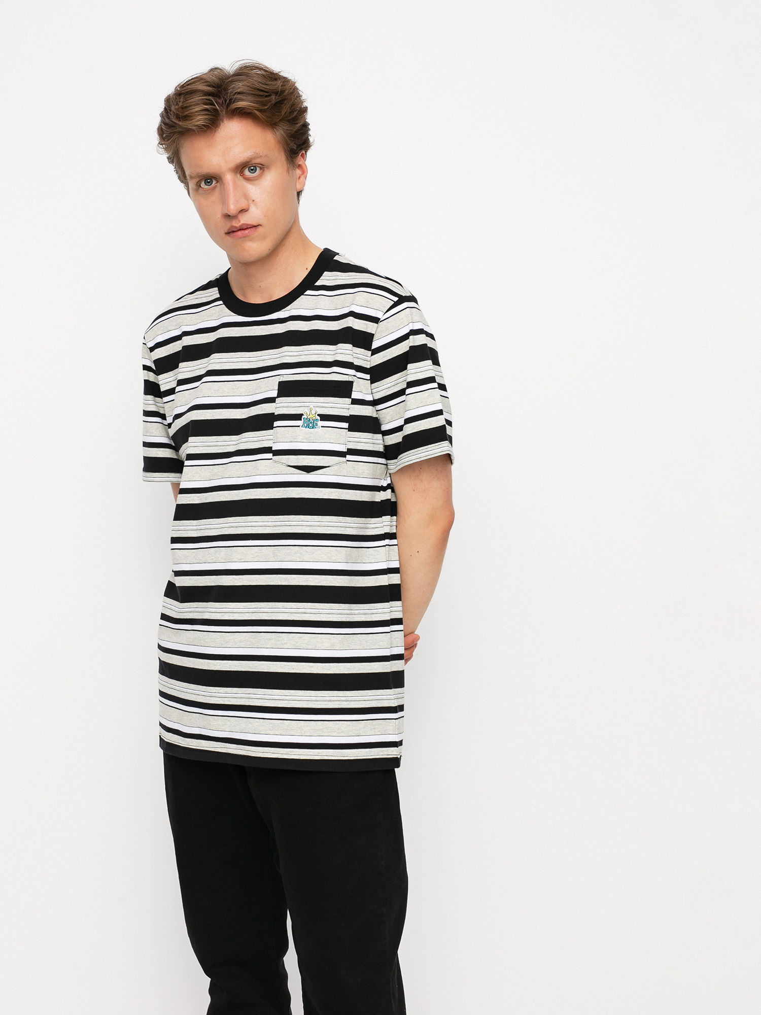 T-shirt HUF Stratford (stone)