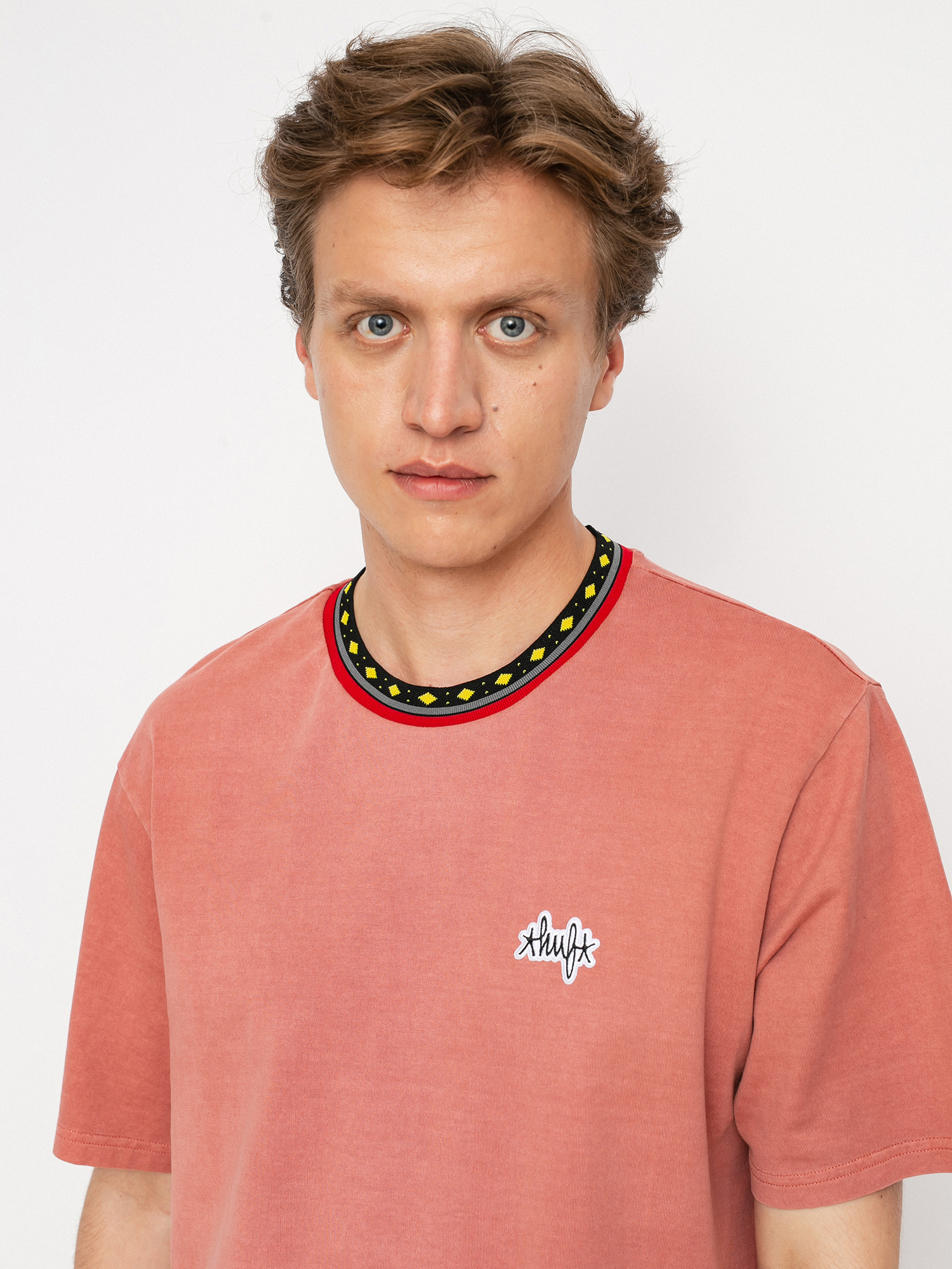 T-shirt HUF Tobias (dusty rose)