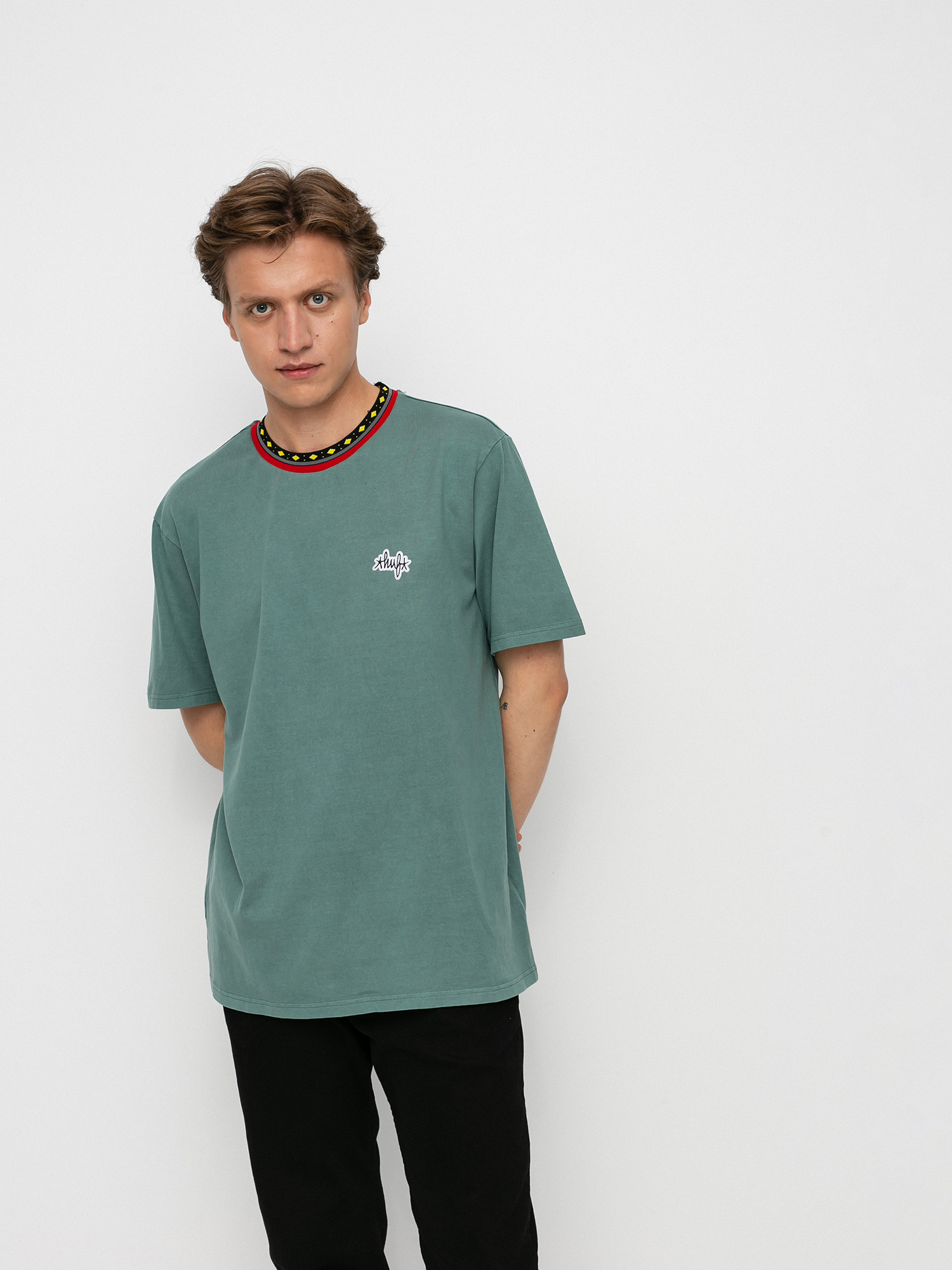 T-shirt HUF Tobias (sage)