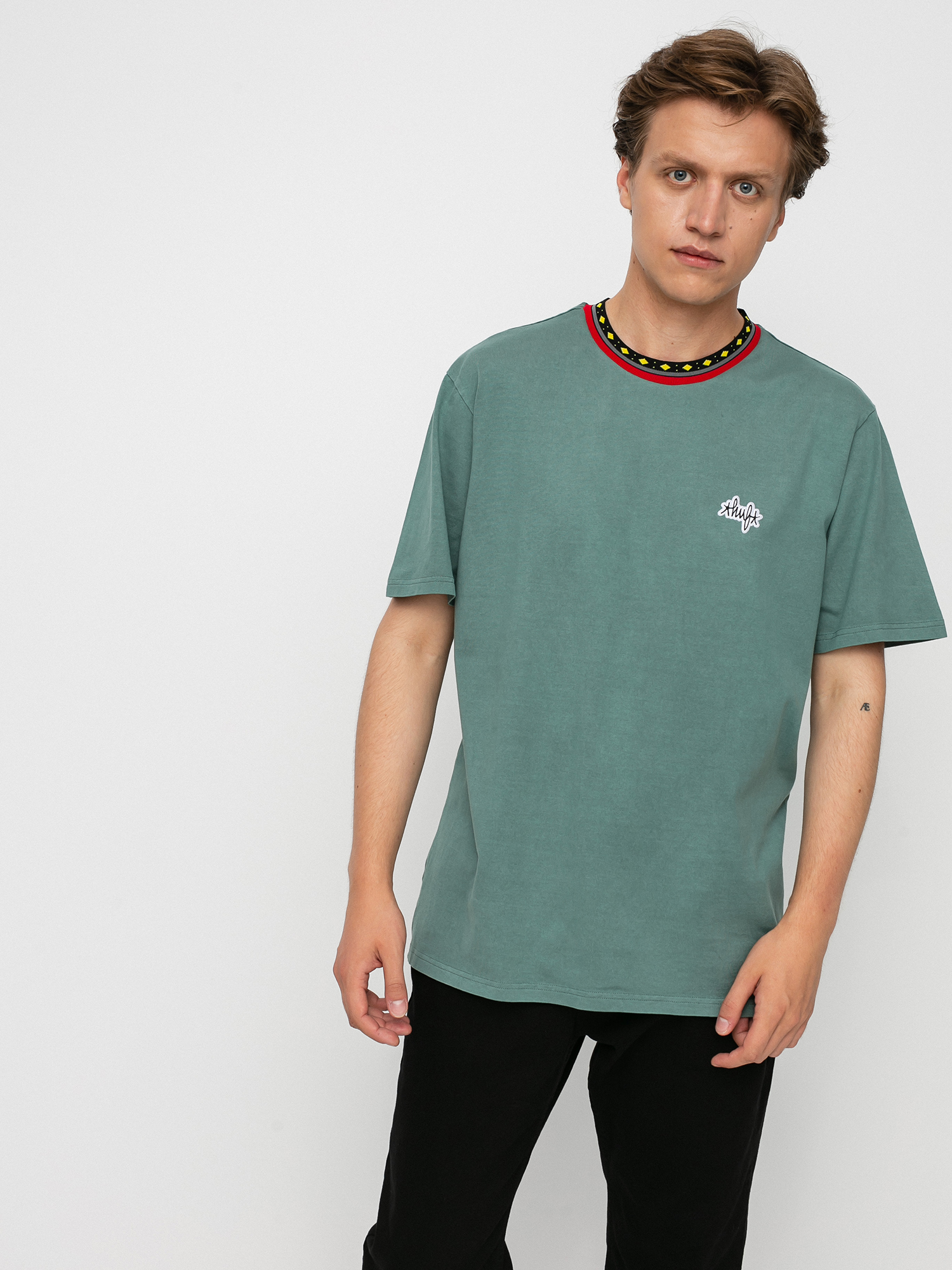 T-shirt HUF Tobias (sage)
