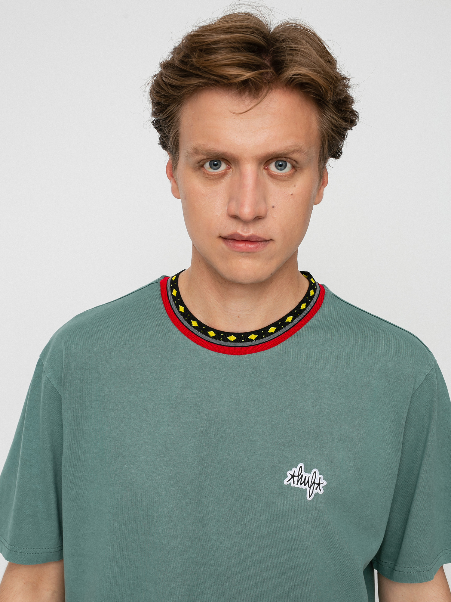 T-shirt HUF Tobias (sage)