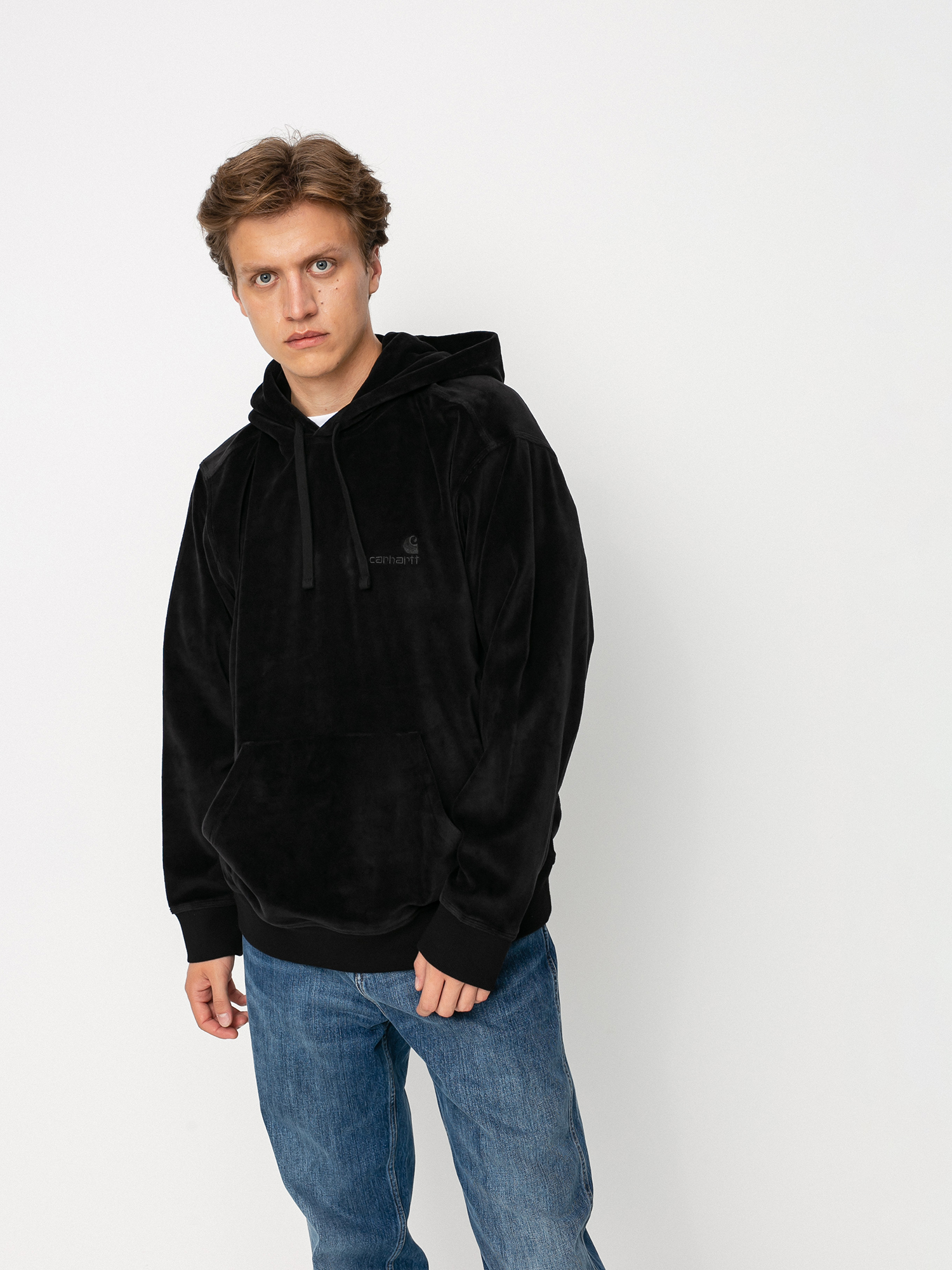 Bluza z kapturem Carhartt WIP United Script HD (black)
