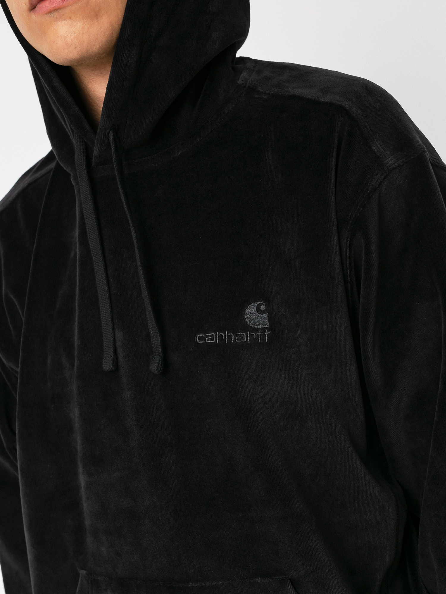 Bluza z kapturem Carhartt WIP United Script HD (black)