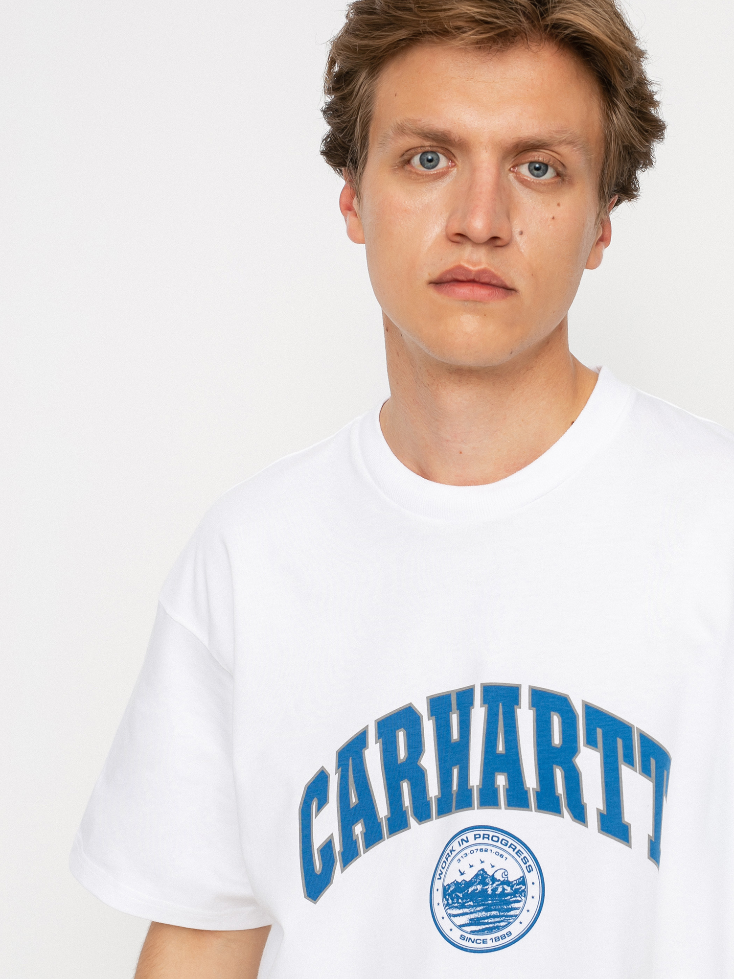 T-shirt Carhartt WIP Berkeley Script (white)