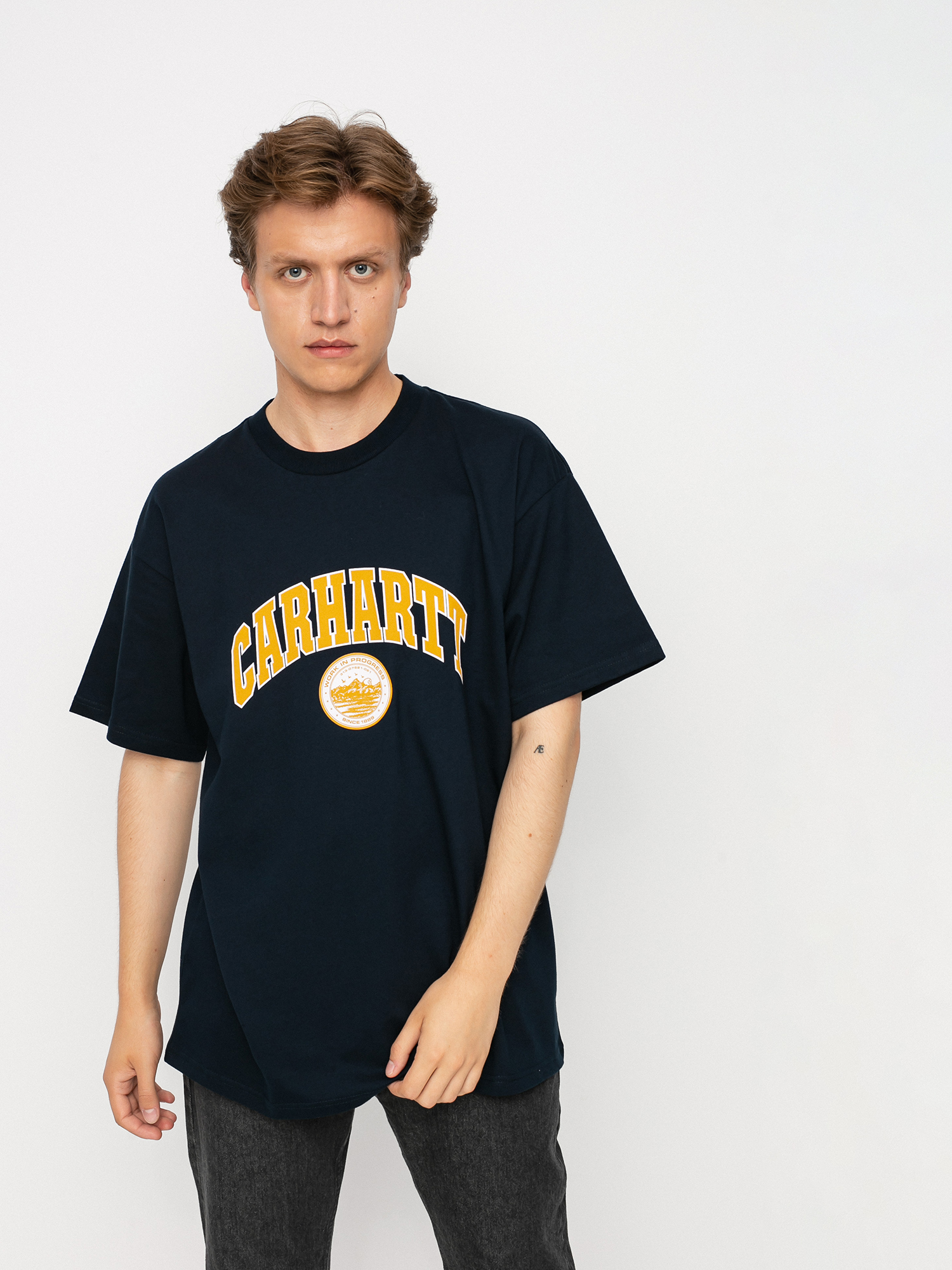 T-shirt Carhartt WIP Berkeley Script (astro)