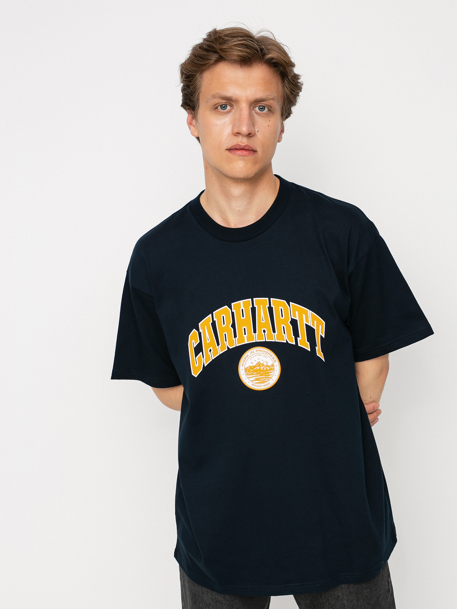 T-shirt Carhartt WIP Berkeley Script (astro)