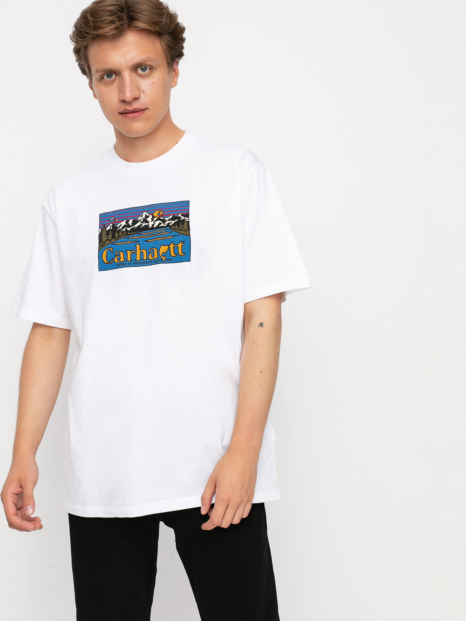 T-shirt Carhartt WIP Great Outdoors (white)