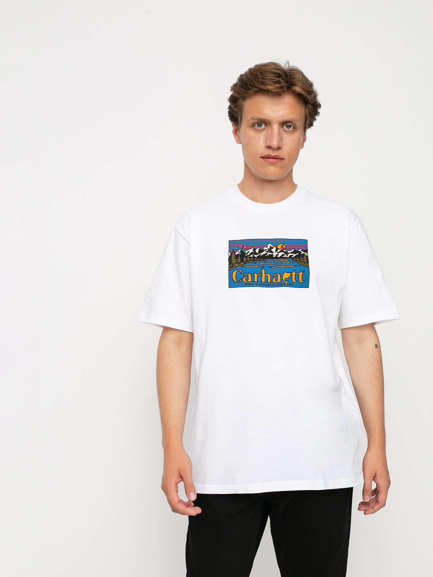 T-shirt Carhartt WIP Great Outdoors (white)