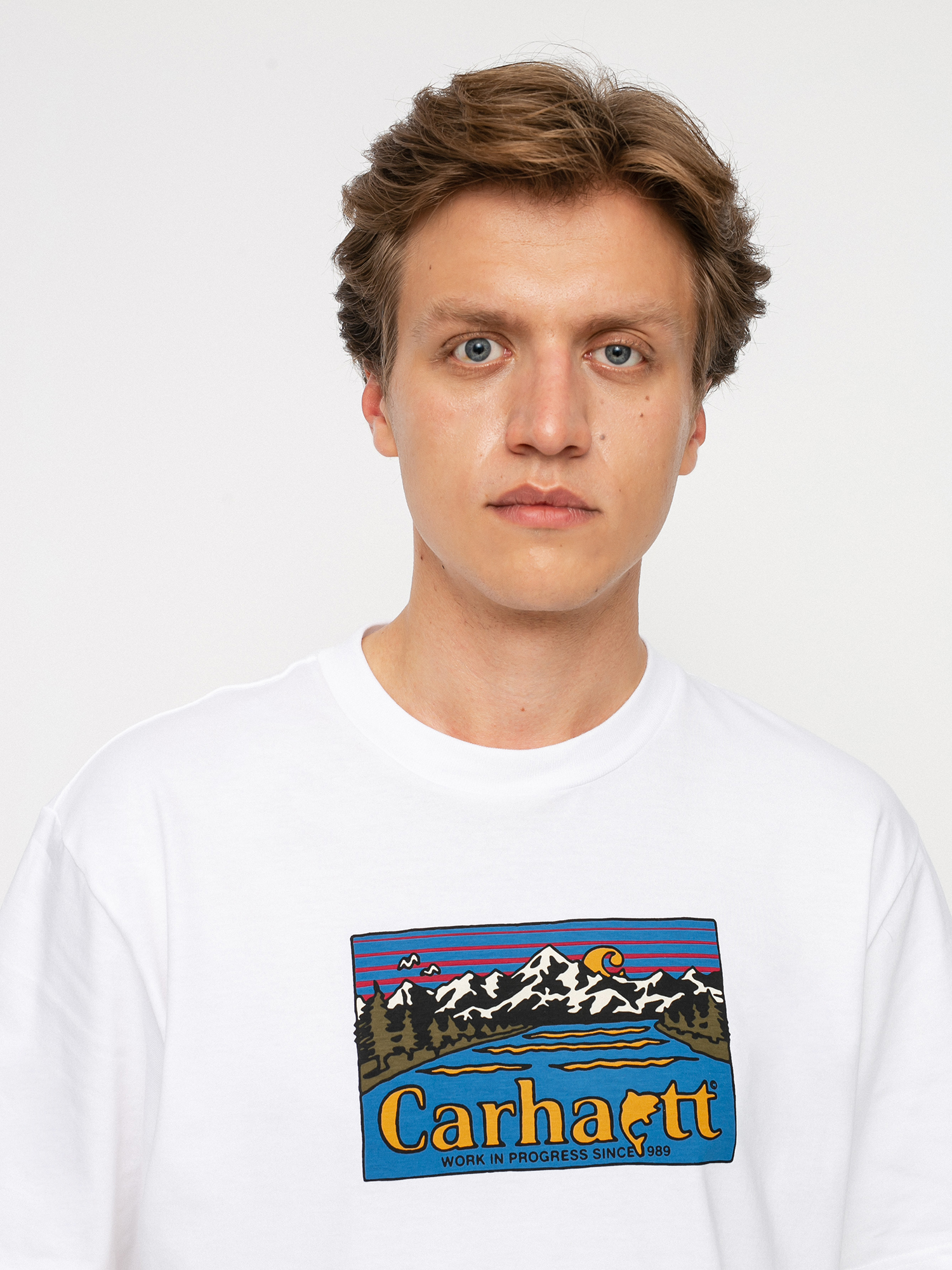 T-shirt Carhartt WIP Great Outdoors (white)